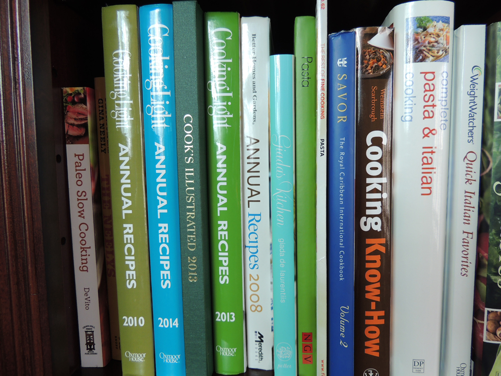Large Cookbook Collection
