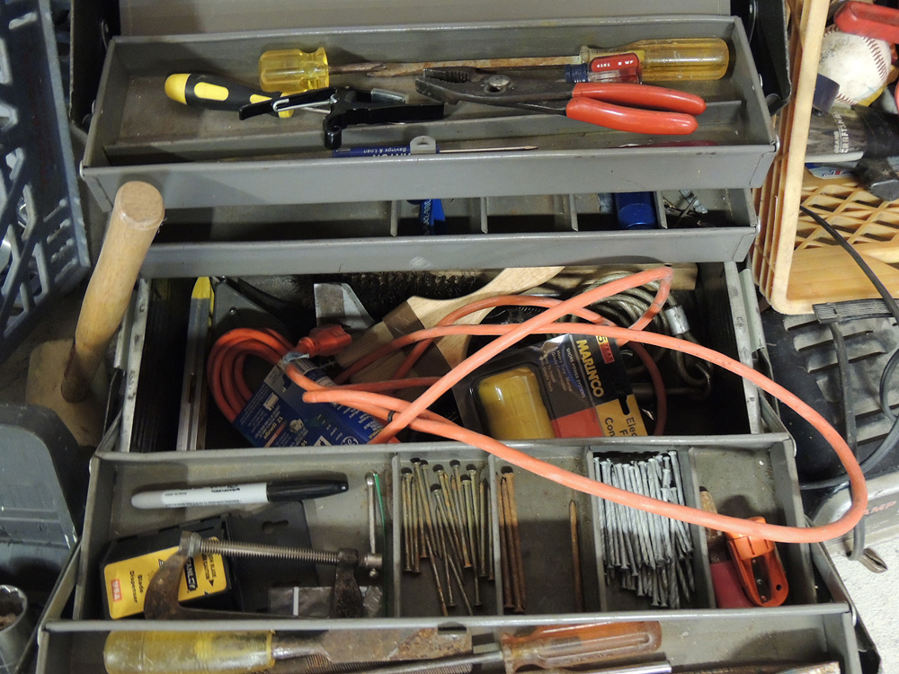 Tool Boxes, Tools, Milk Crates