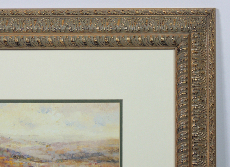 Belgium Landscape Watercolor Print by W. Eddie