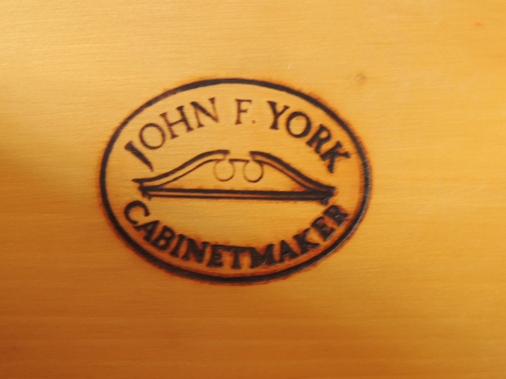 John F. York Cabinetmakers Dutch Style Blanket Chest