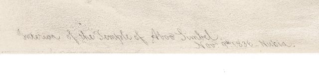 19th Century Stone Lithograph of David Roberts Painting