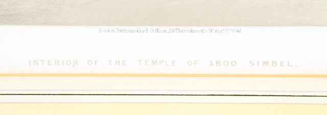 19th Century Stone Lithograph of David Roberts Painting