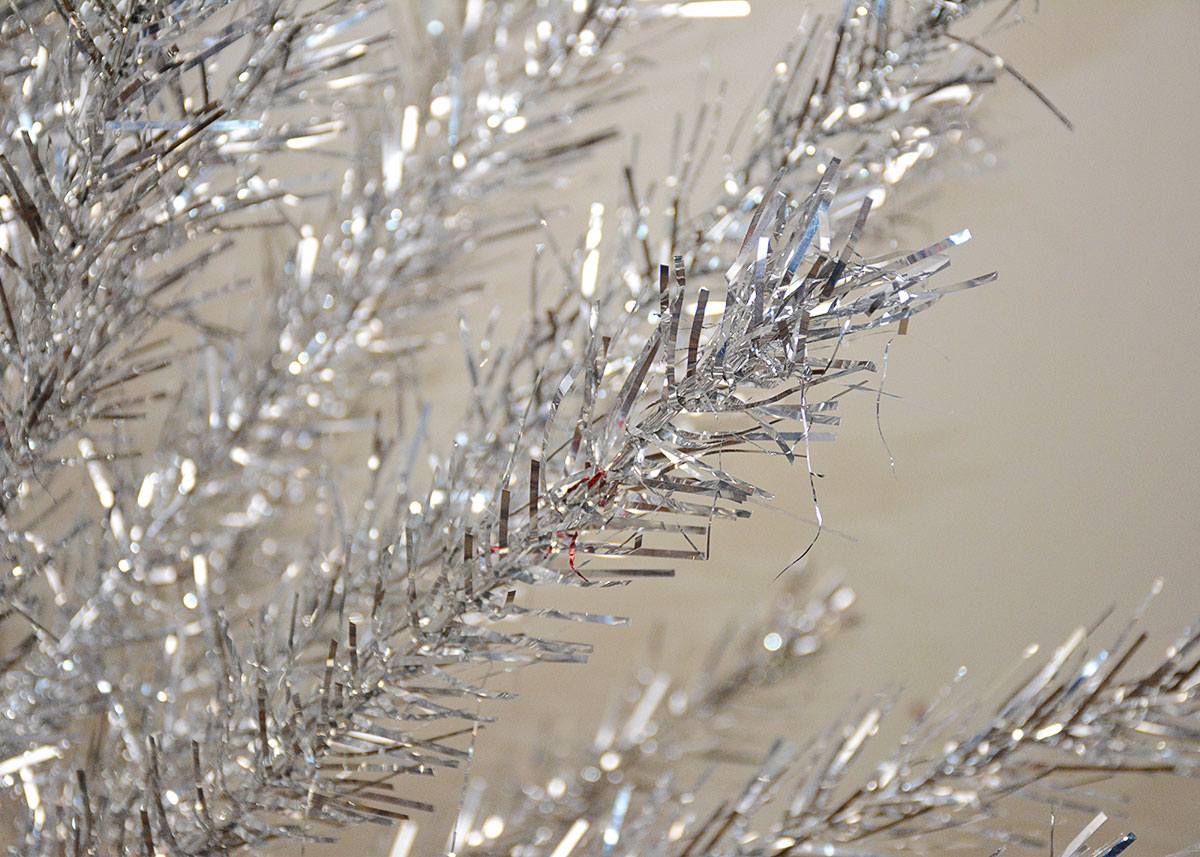 1960s Fairyland Silver Tinsel Tree