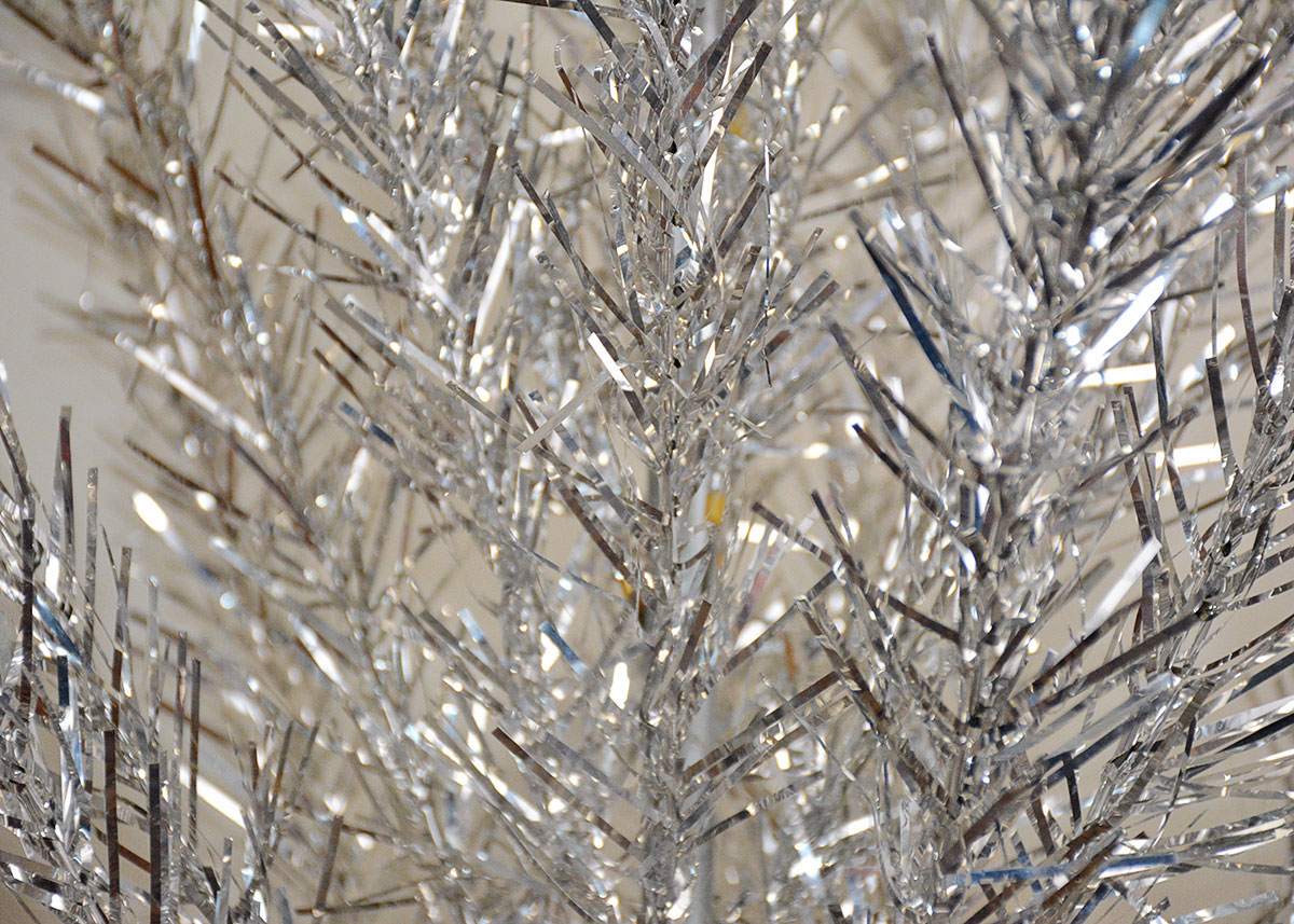 1960s Fairyland Silver Tinsel Tree