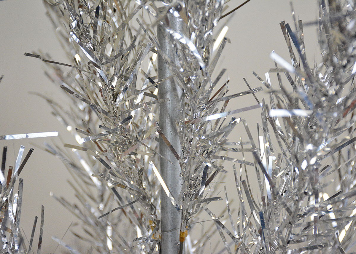 1960s Fairyland Silver Tinsel Tree