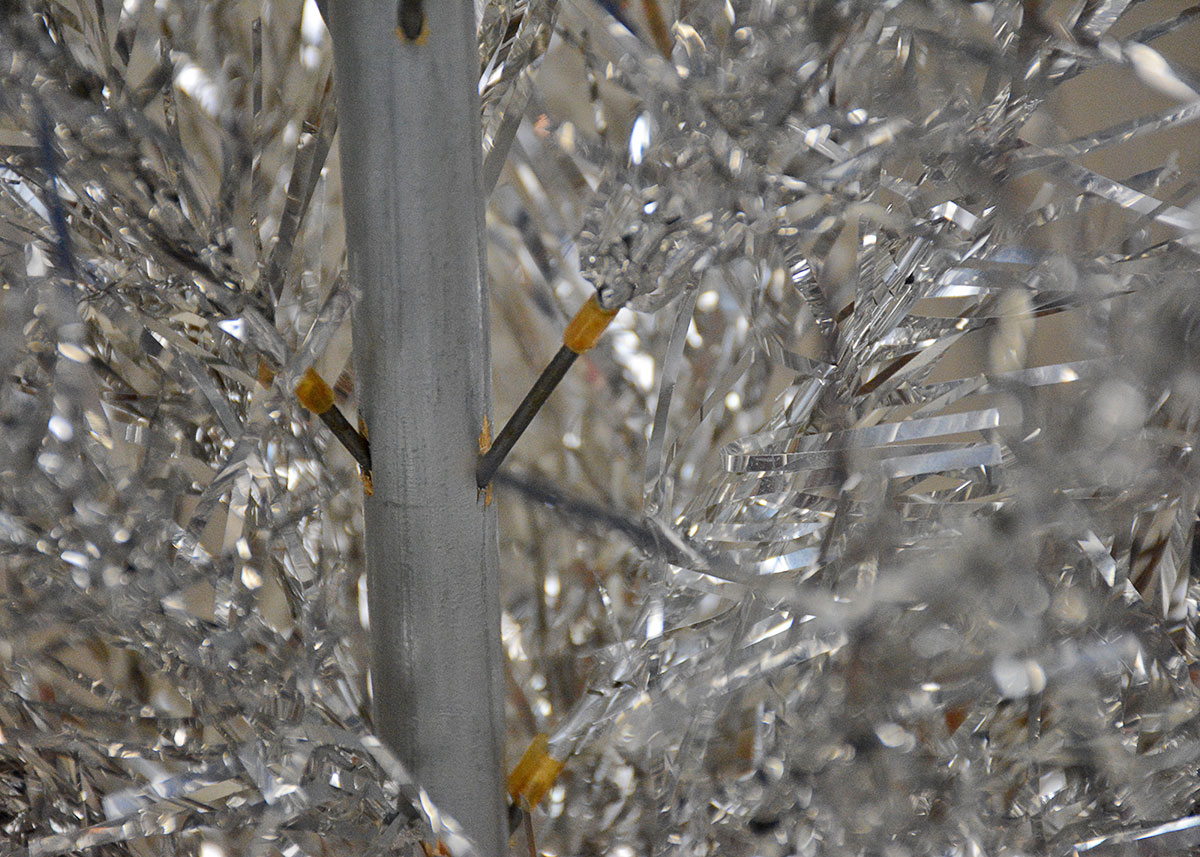 1960s Fairyland Silver Tinsel Tree
