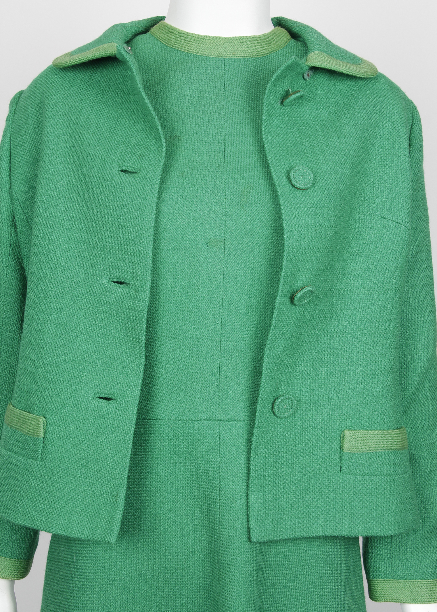 Vintage Early 1960s Hardy Amies Dress Suit