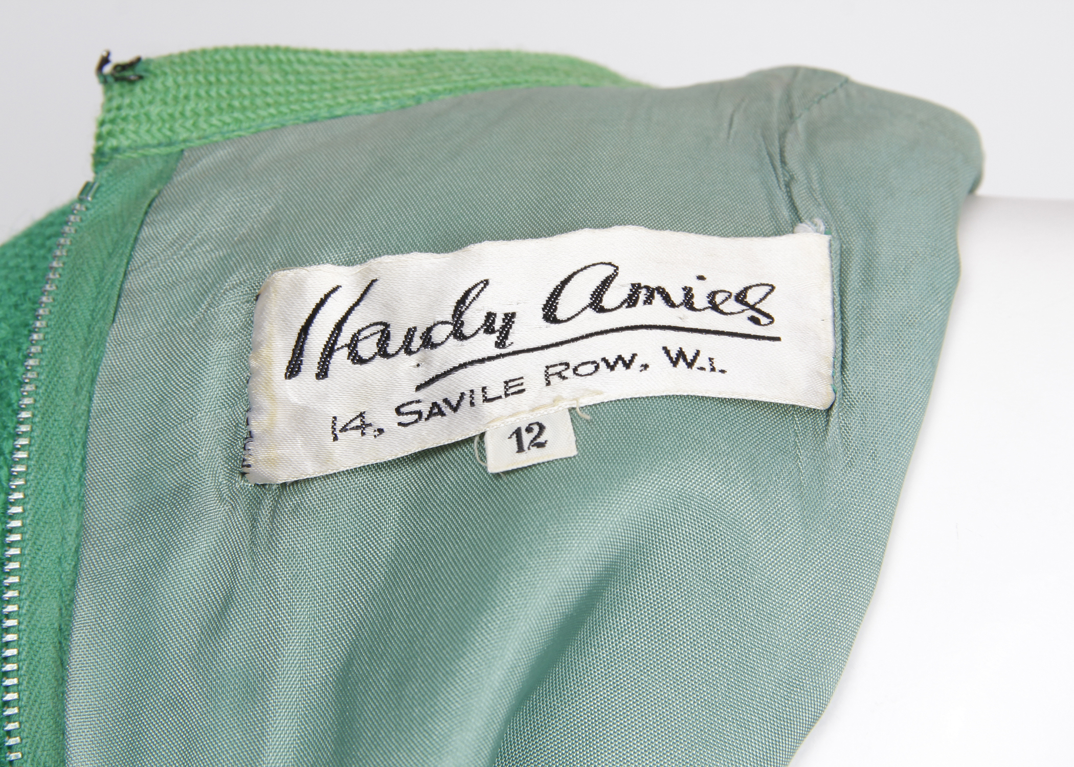 Vintage Early 1960s Hardy Amies Dress Suit