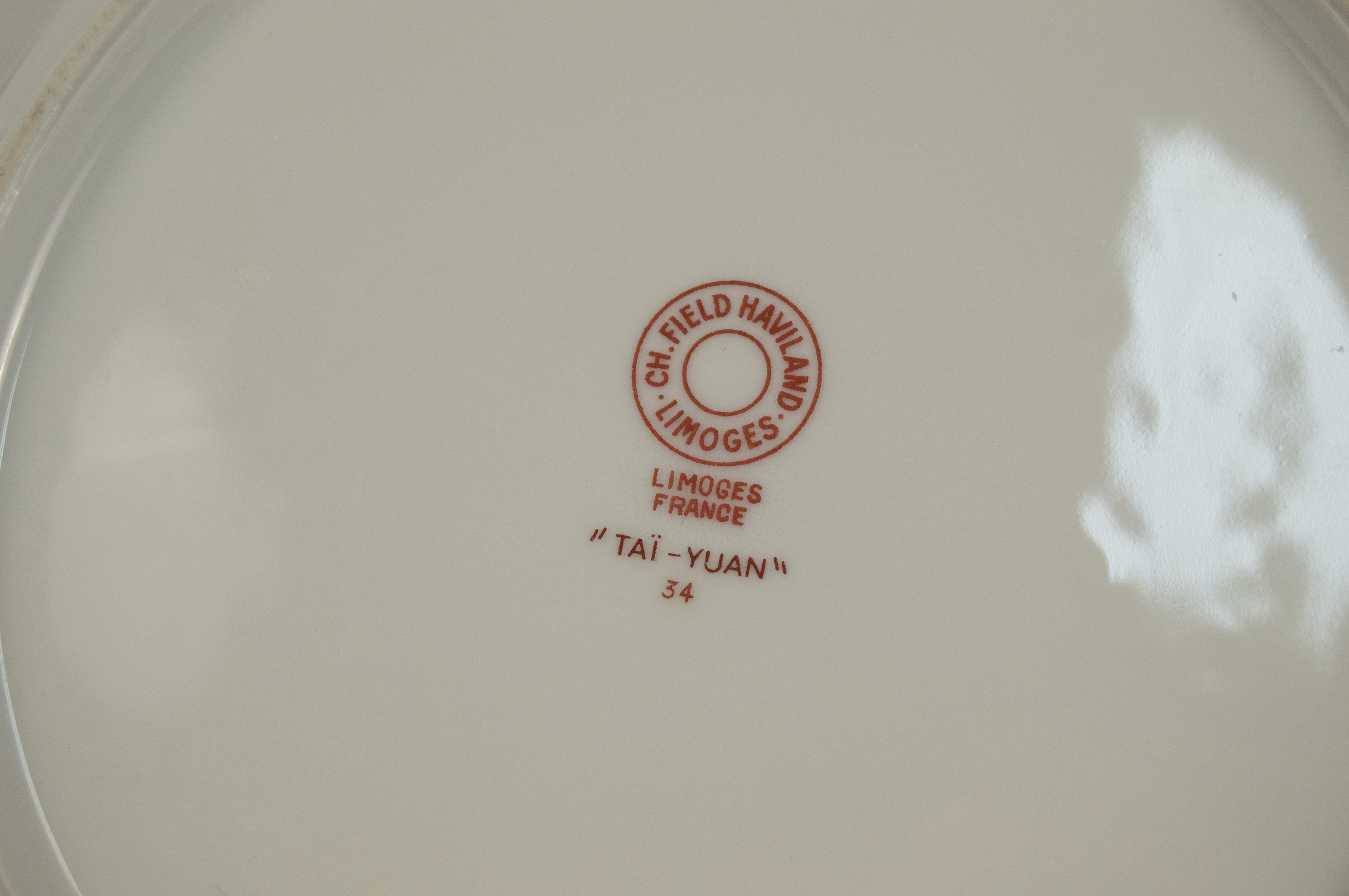 Chas Field Haviland Limoges Plate