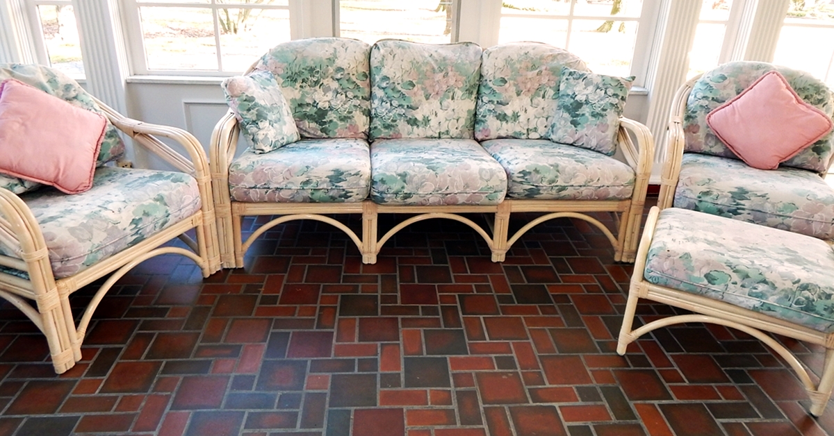 Benchcraft Wicker and Rattan Sun Room Set