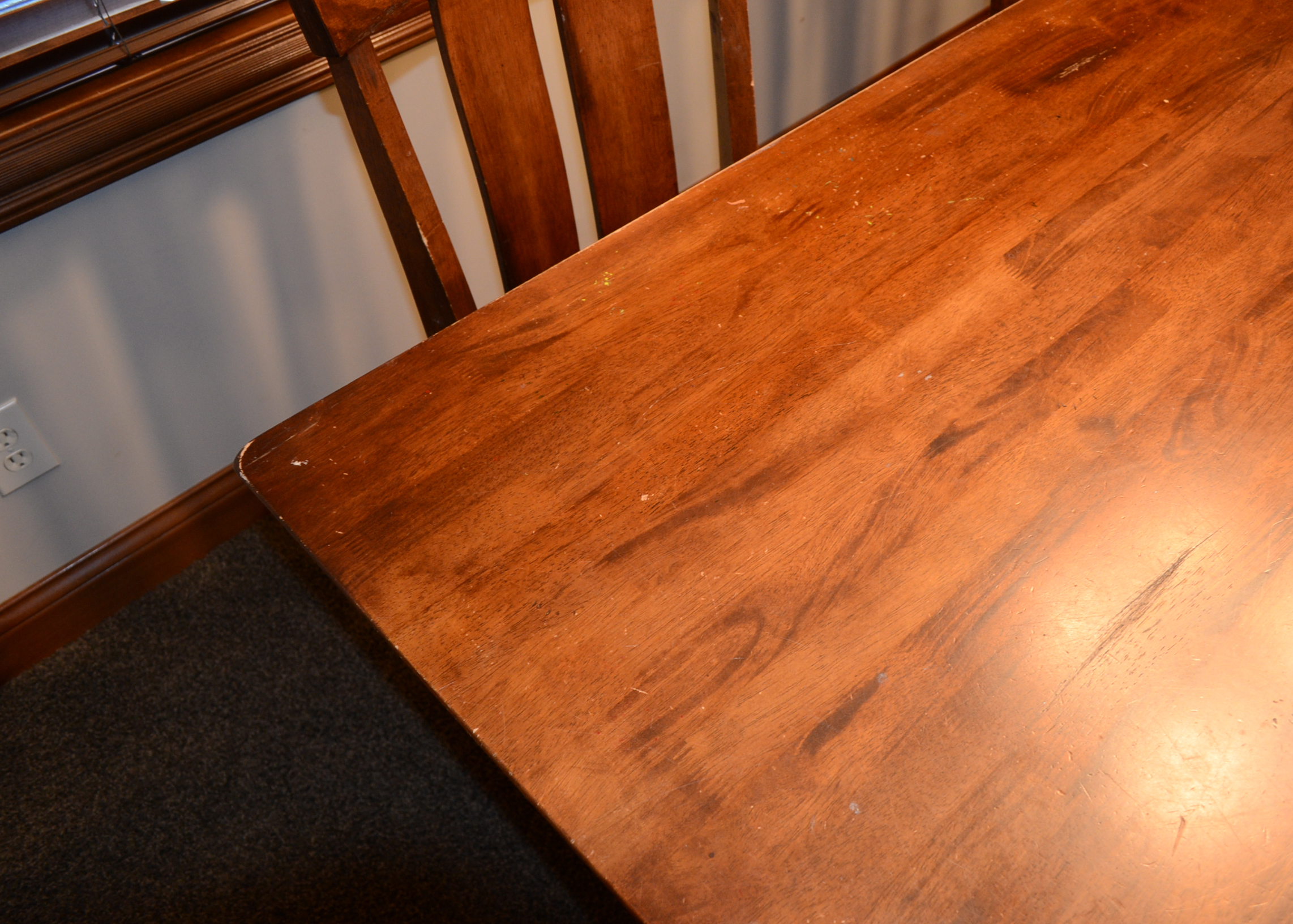 Mission Oak Dining Table and Chairs