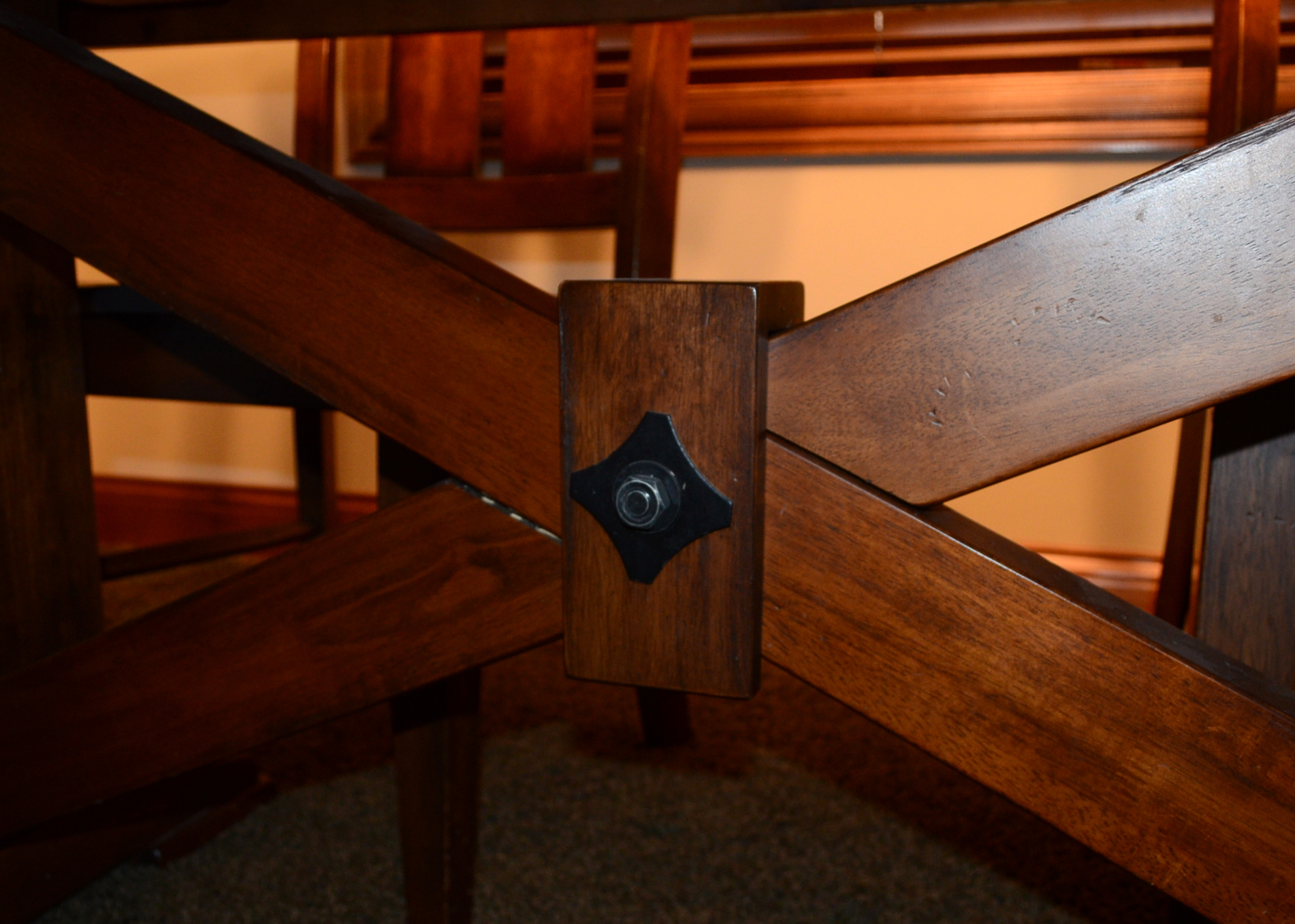 Mission Oak Dining Table and Chairs