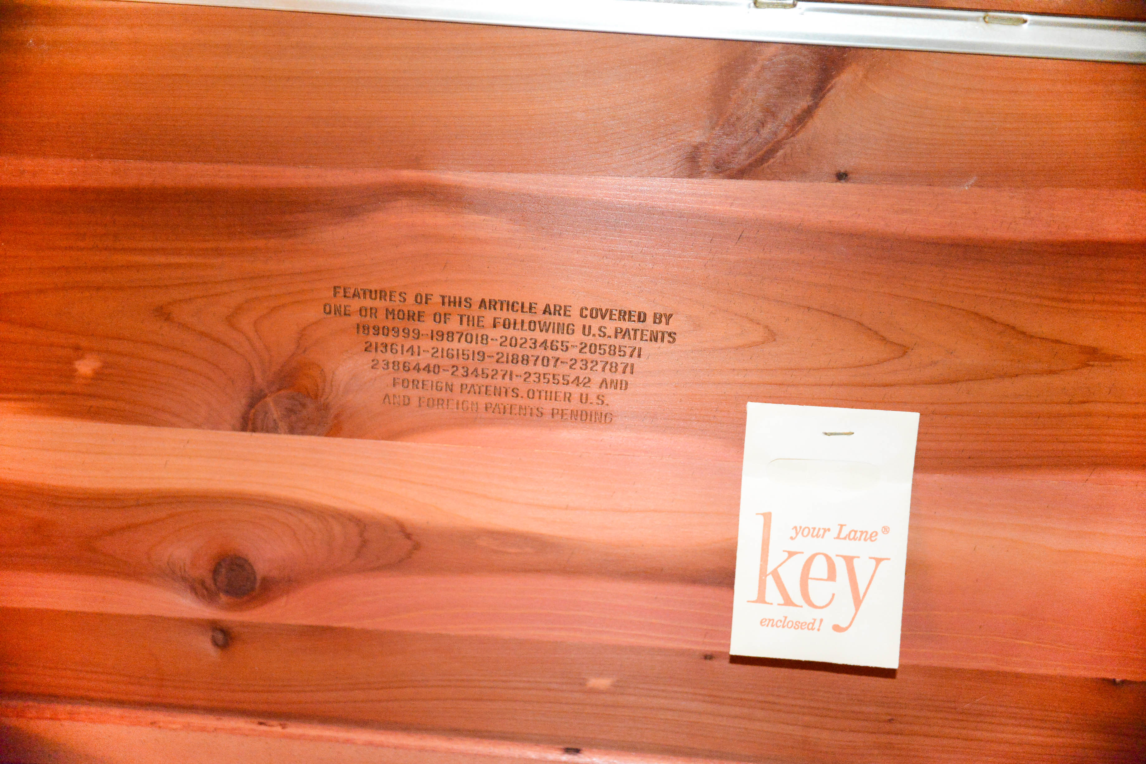 Vintage 1960s Lane Cedar Chest