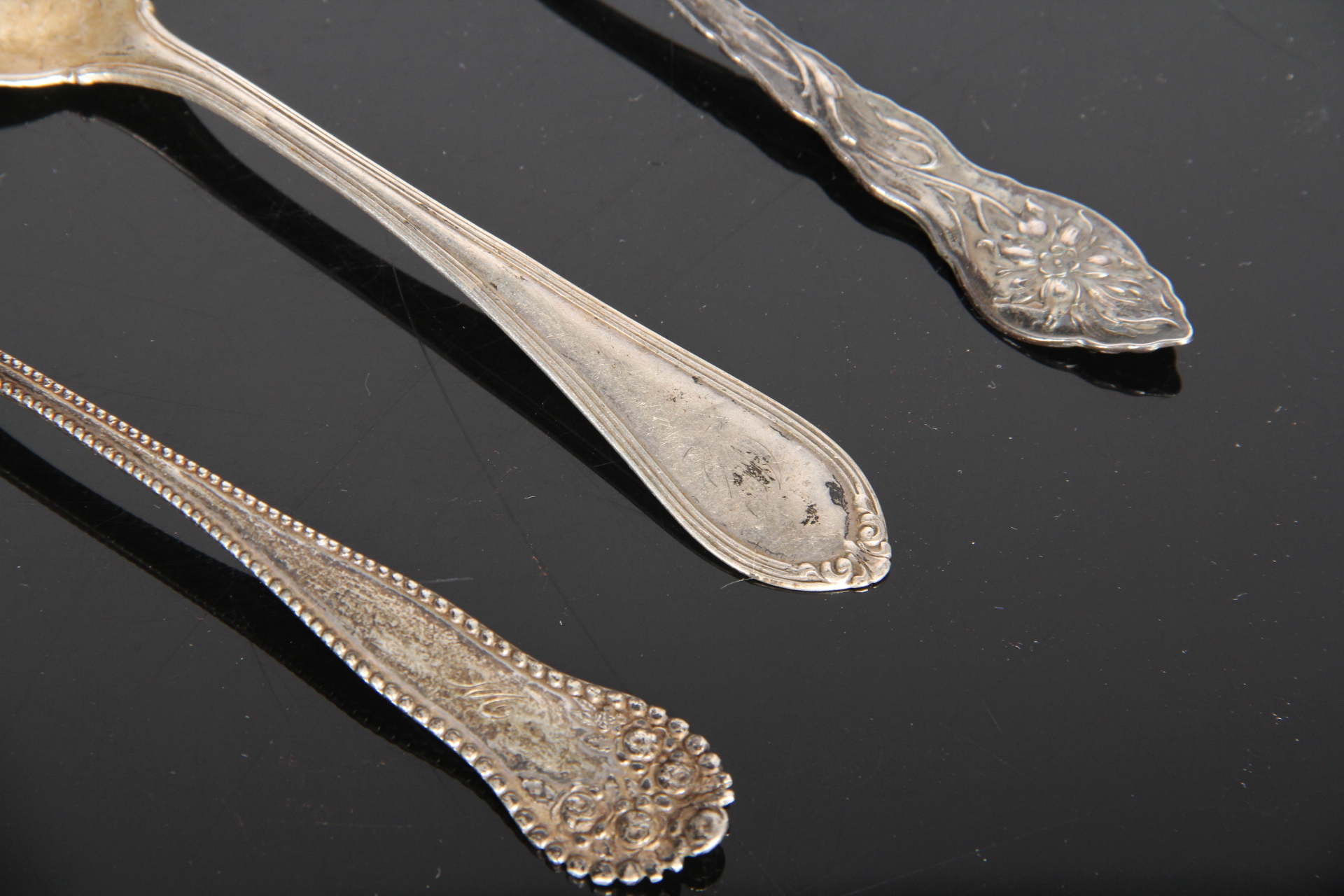 Trio of Vintage Sterling Spoons