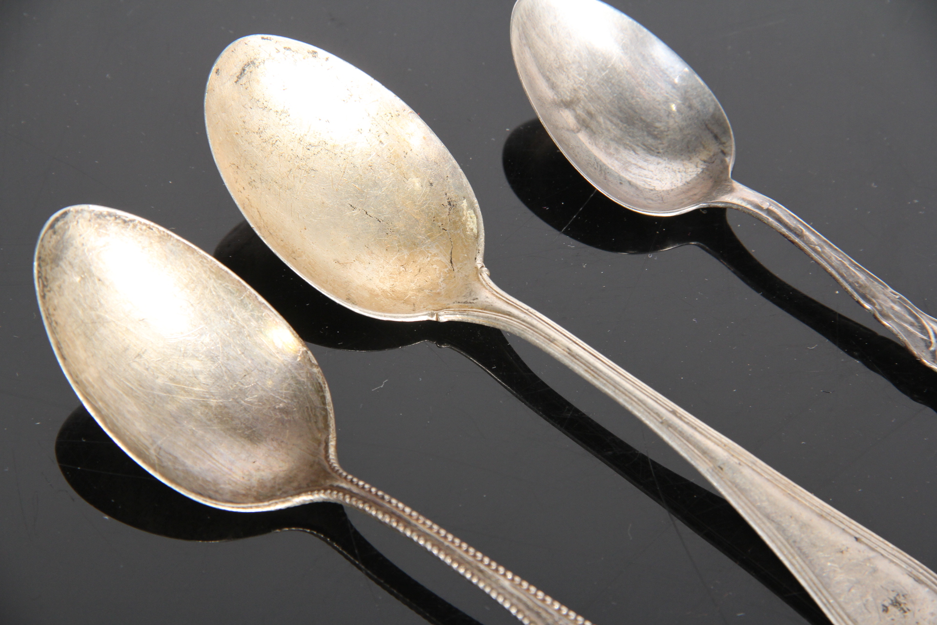 Trio of Vintage Sterling Spoons