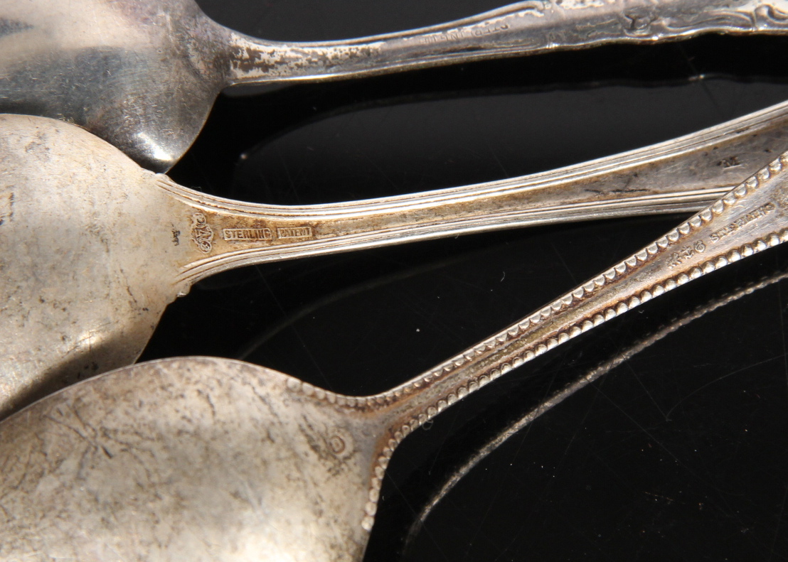 Trio of Vintage Sterling Spoons
