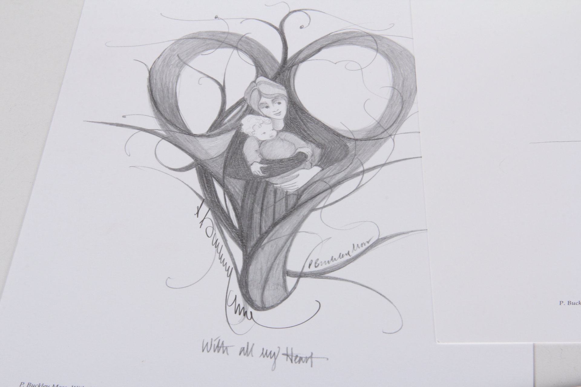 Quartet of P. Buckley Moss Prints