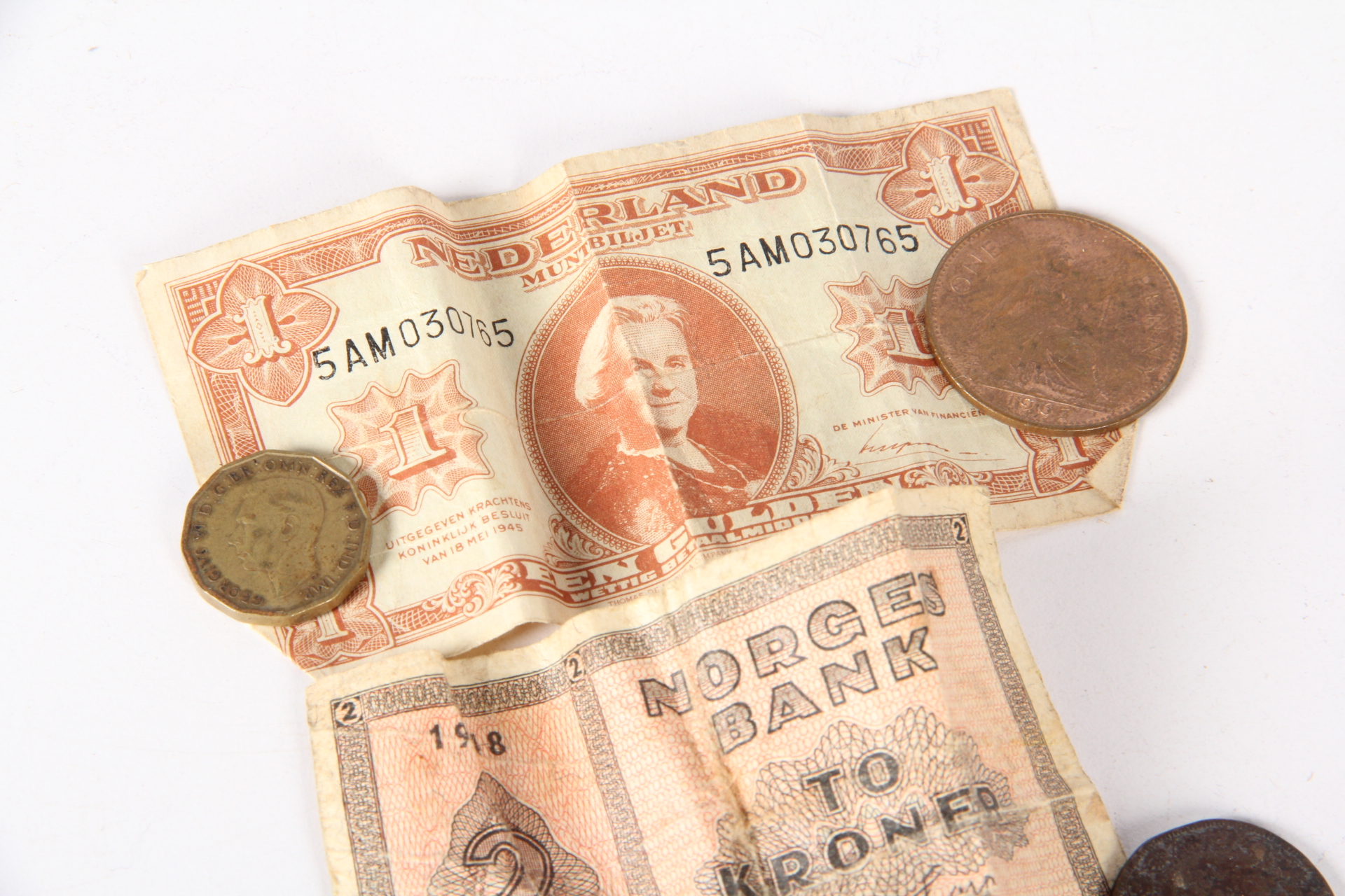 Foreign Coin and Currency Collection