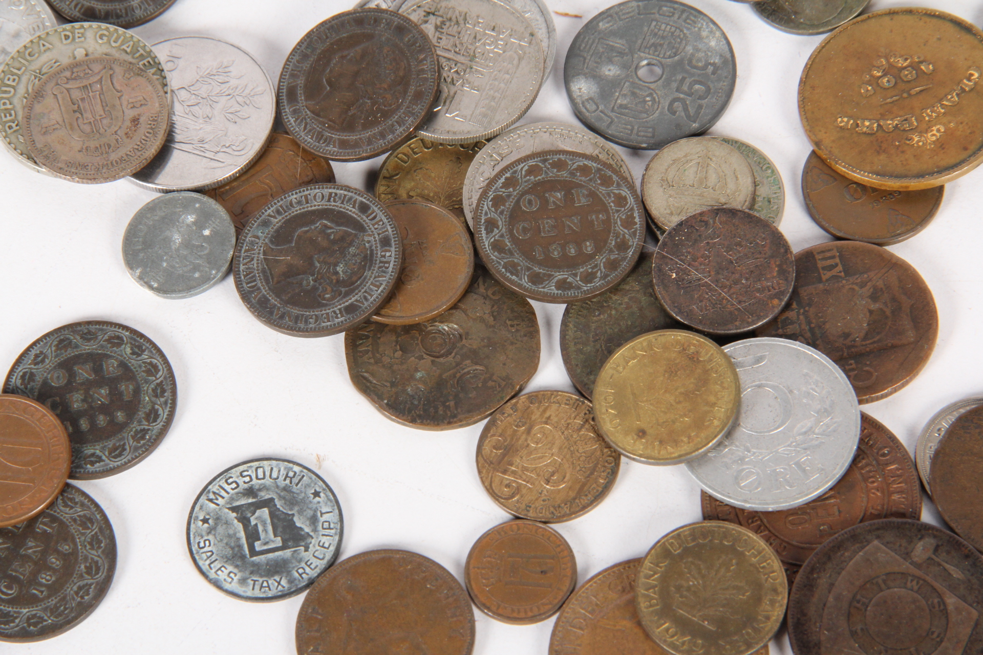 Foreign Coin and Currency Collection