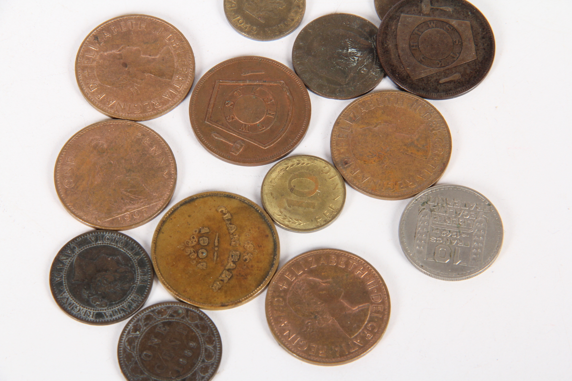 Foreign Coin and Currency Collection
