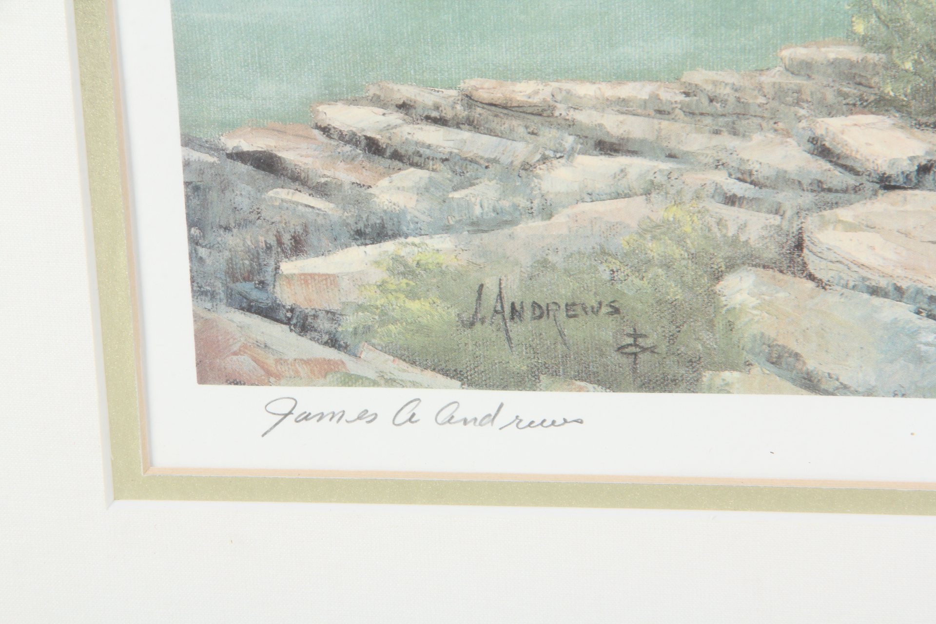 James A. Andrews Lighthouse Print