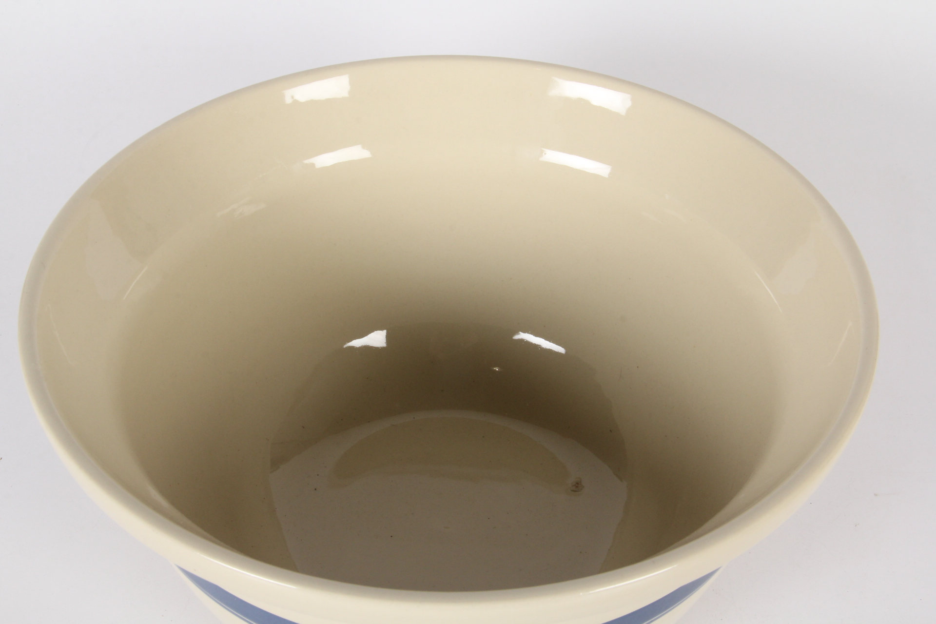 Vintage Friendship Pottery Dough Bowl