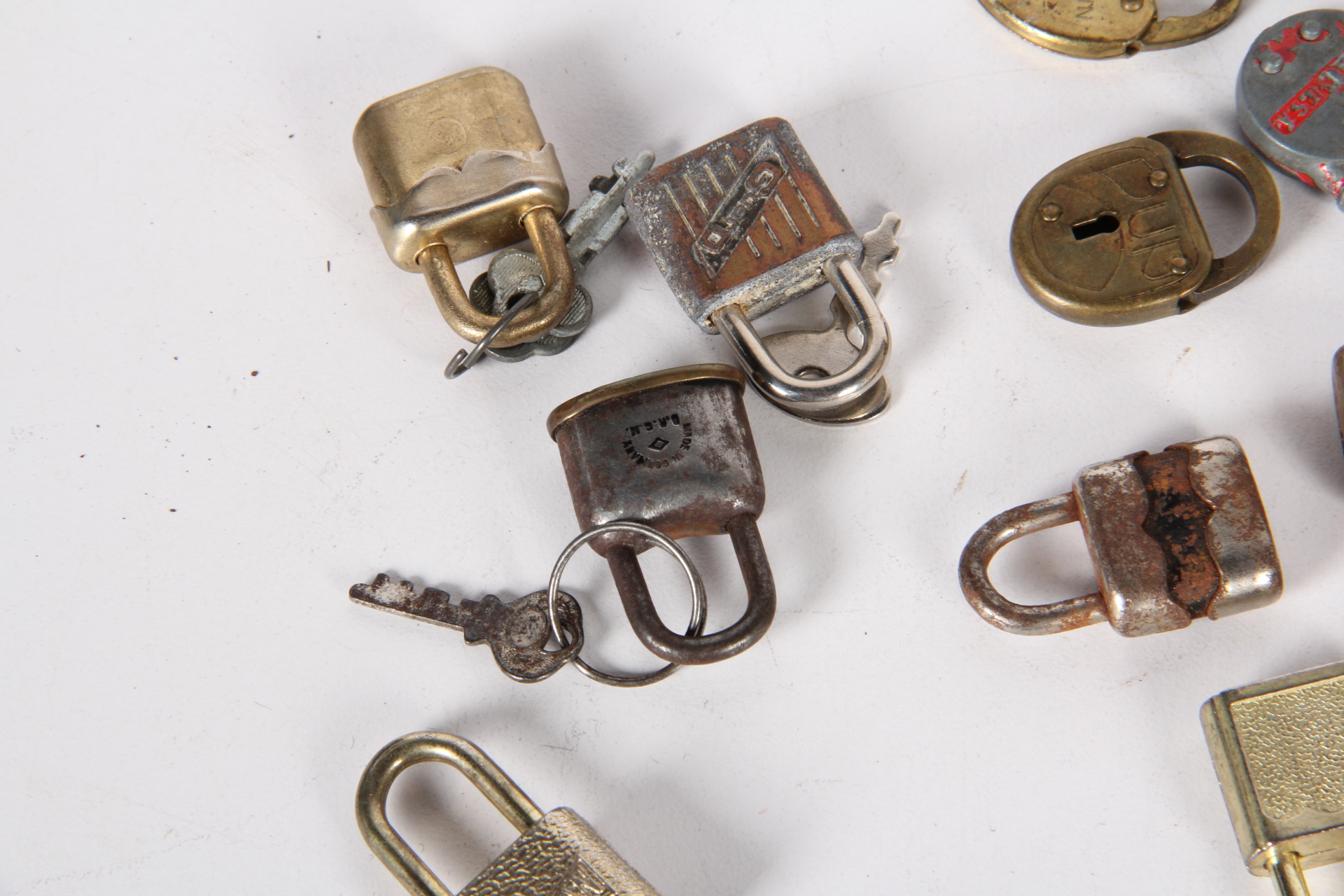 Vintage Miniature Padlock Collection