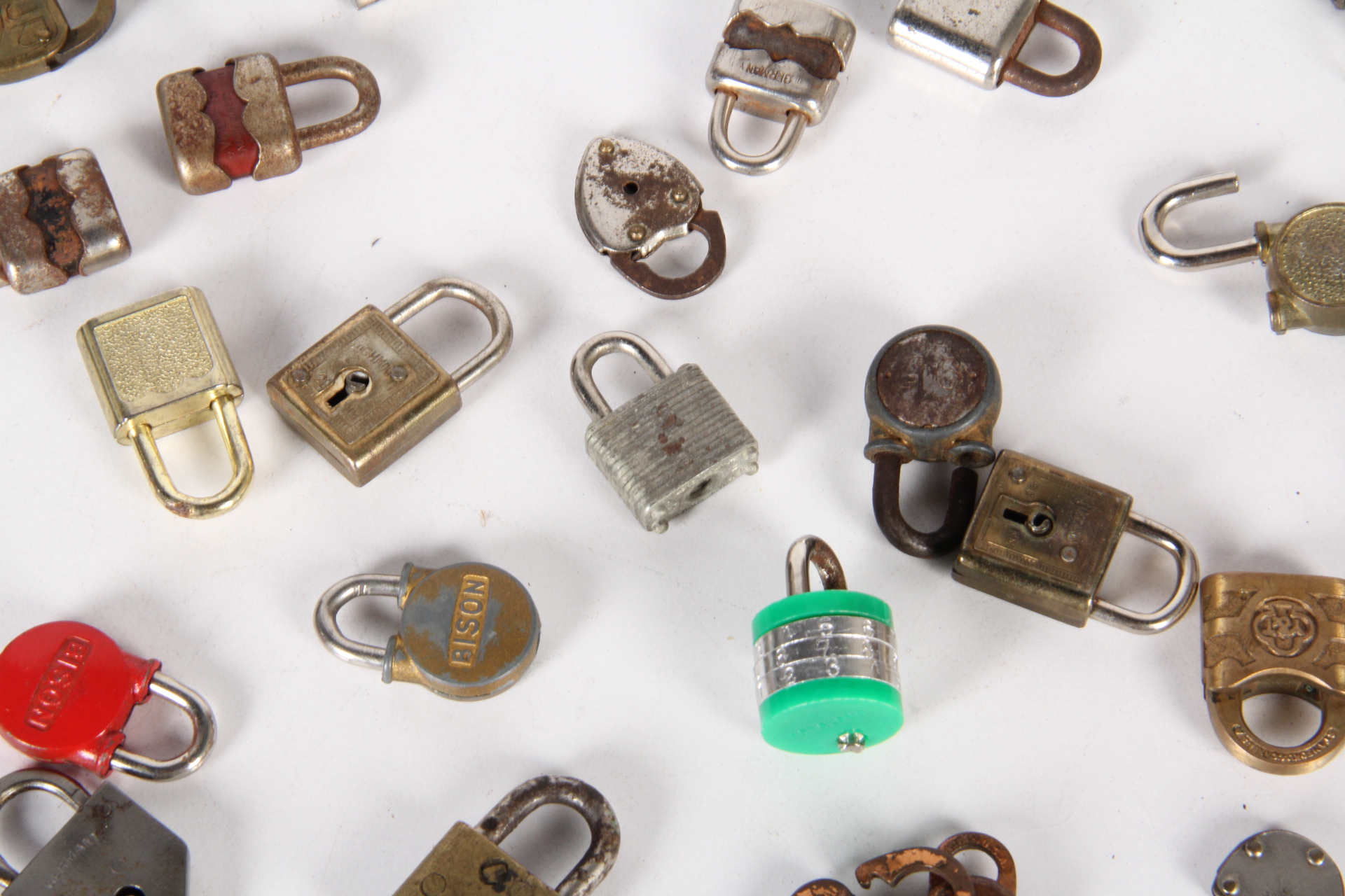 Vintage Miniature Padlock Collection