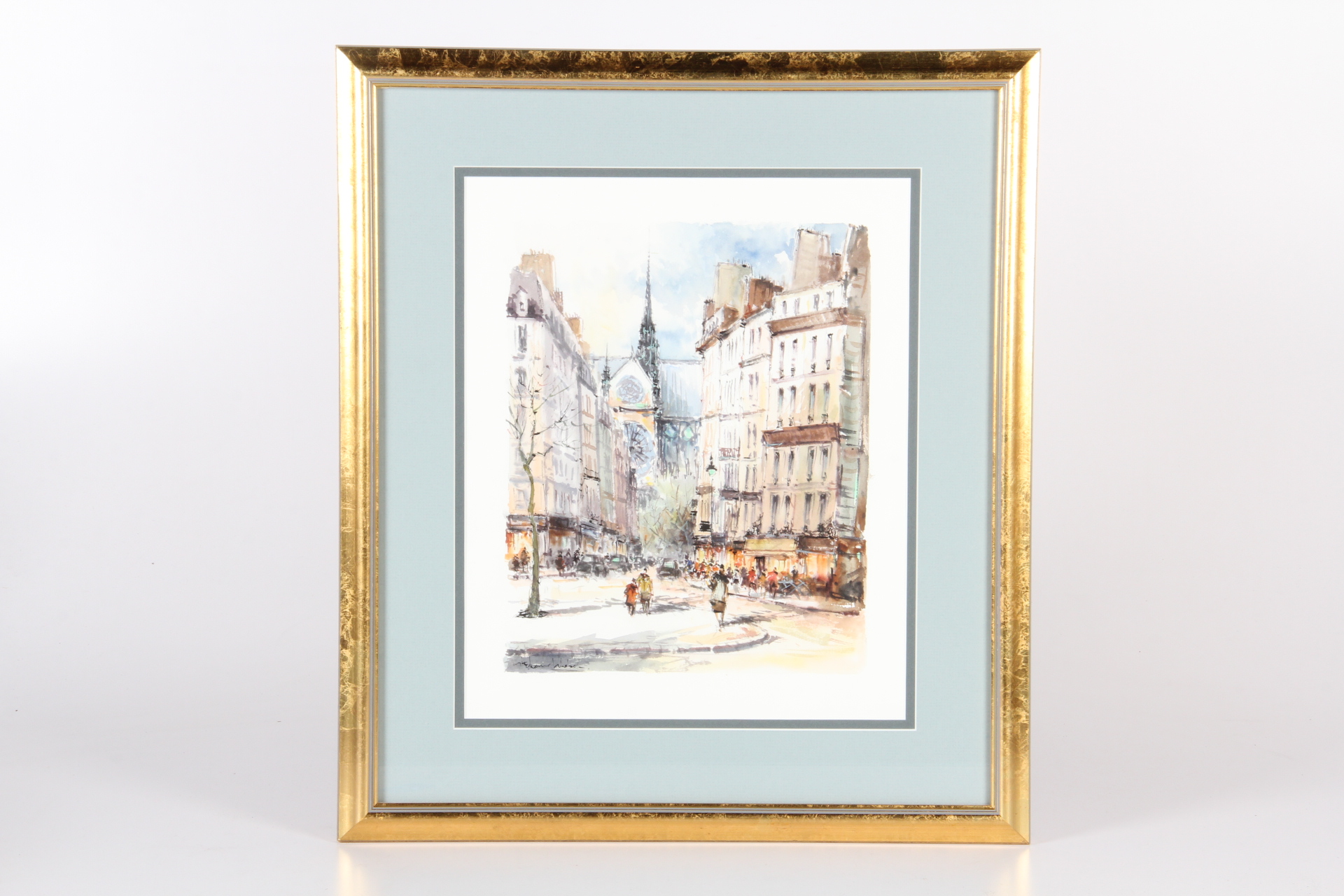 Stephan Wrobel Original Watercolor