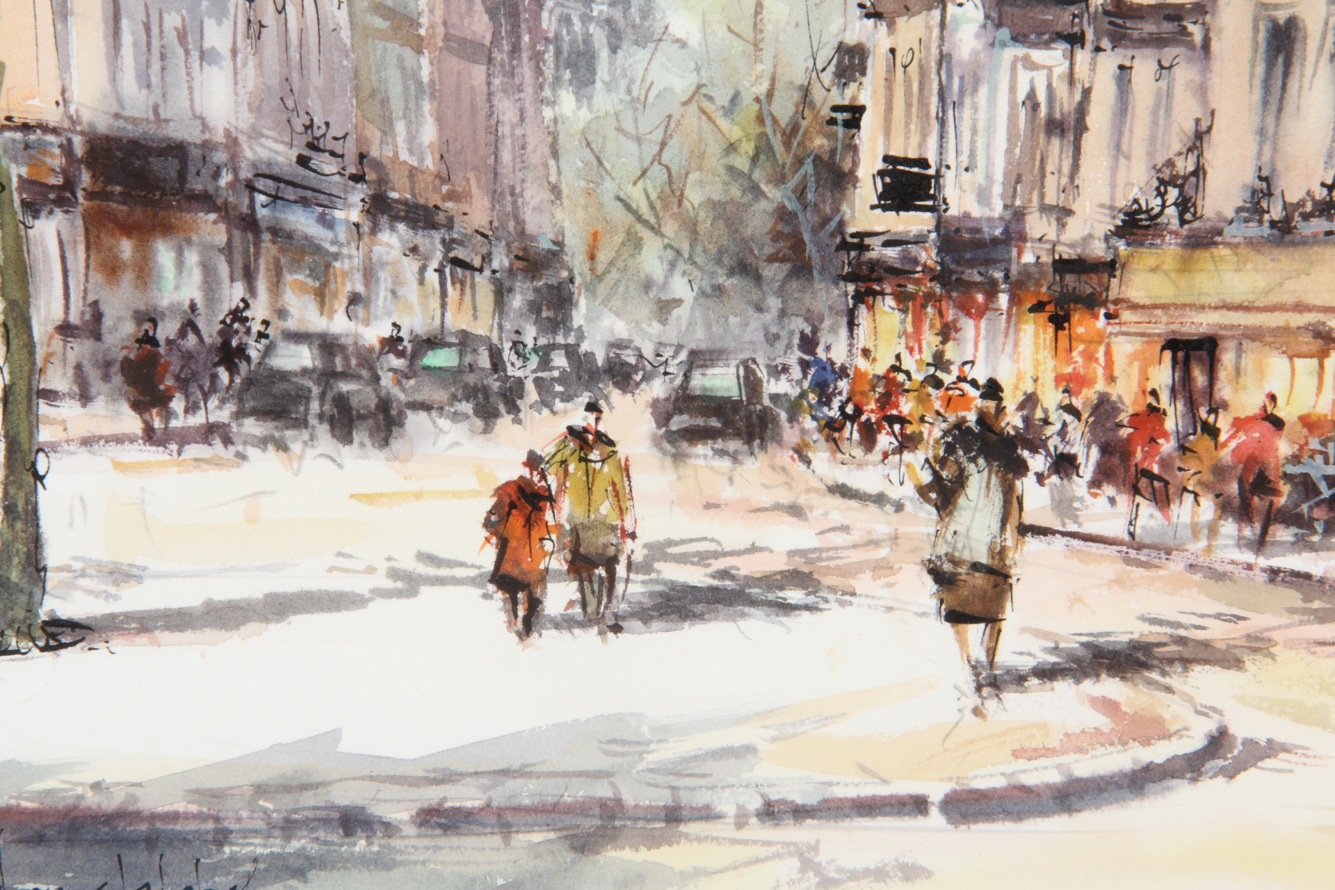 Stephan Wrobel Original Watercolor