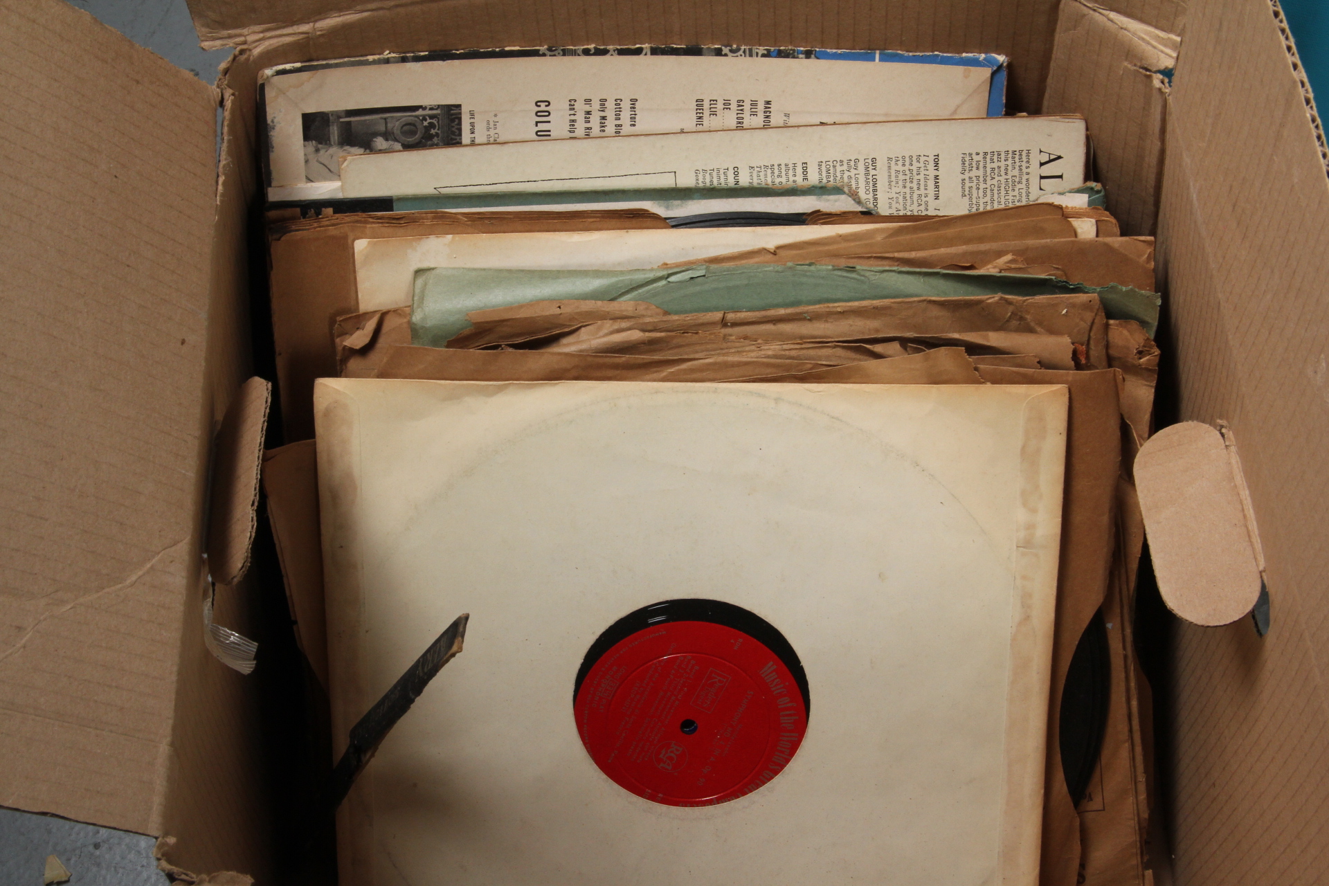 Vintage Vinyl Record Collection