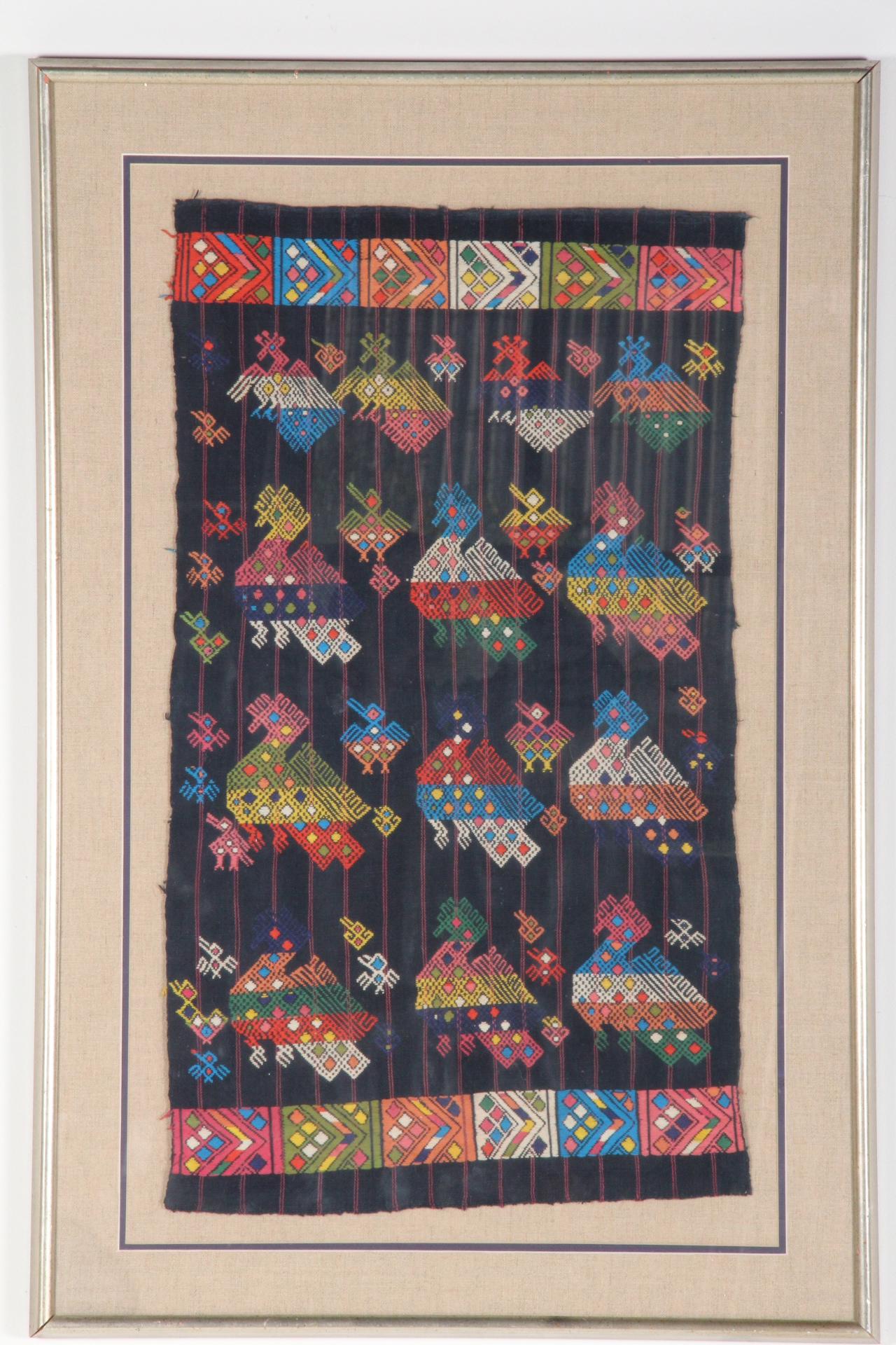 Framed Antique Tapestry