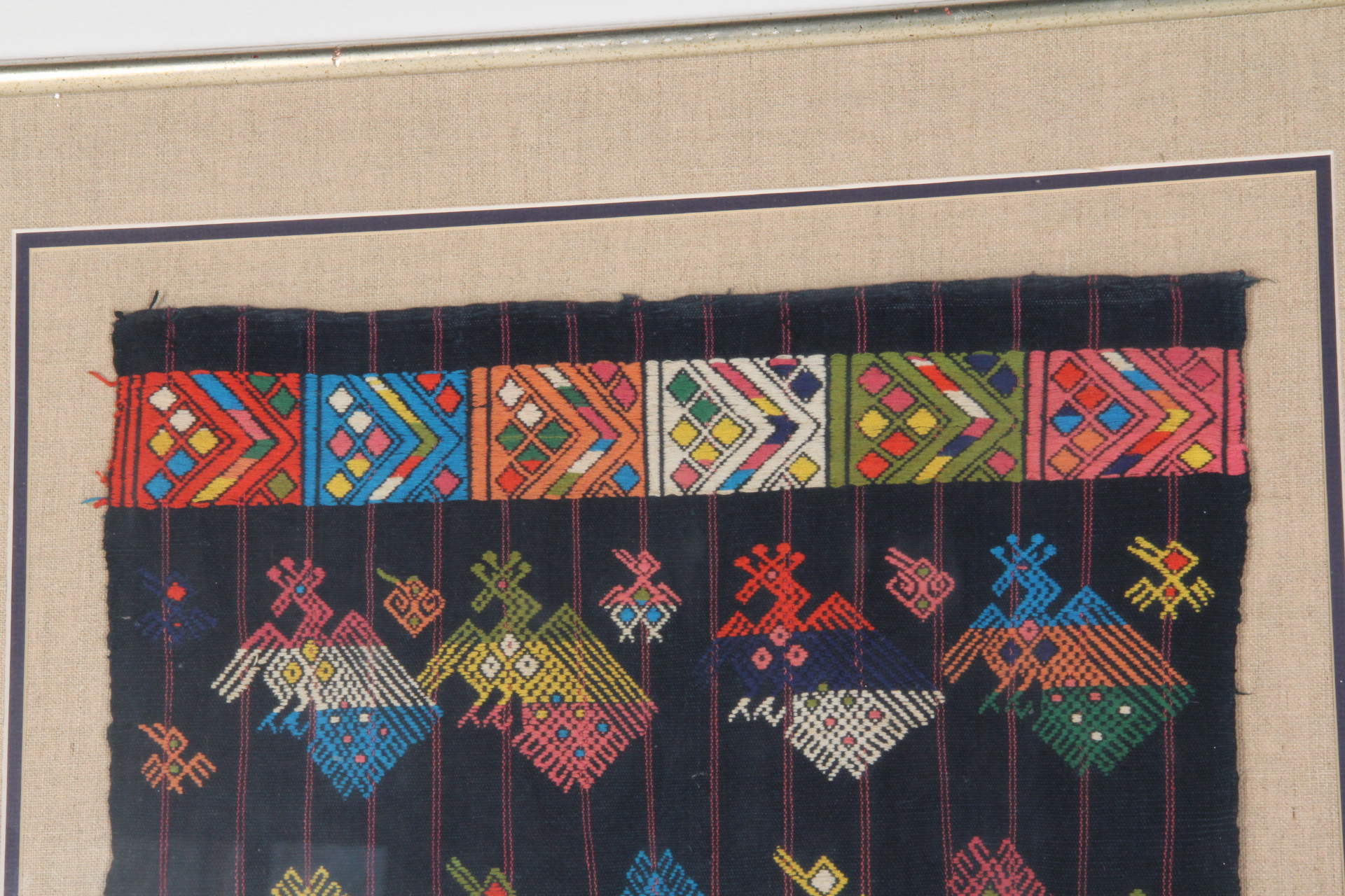 Framed Antique Tapestry