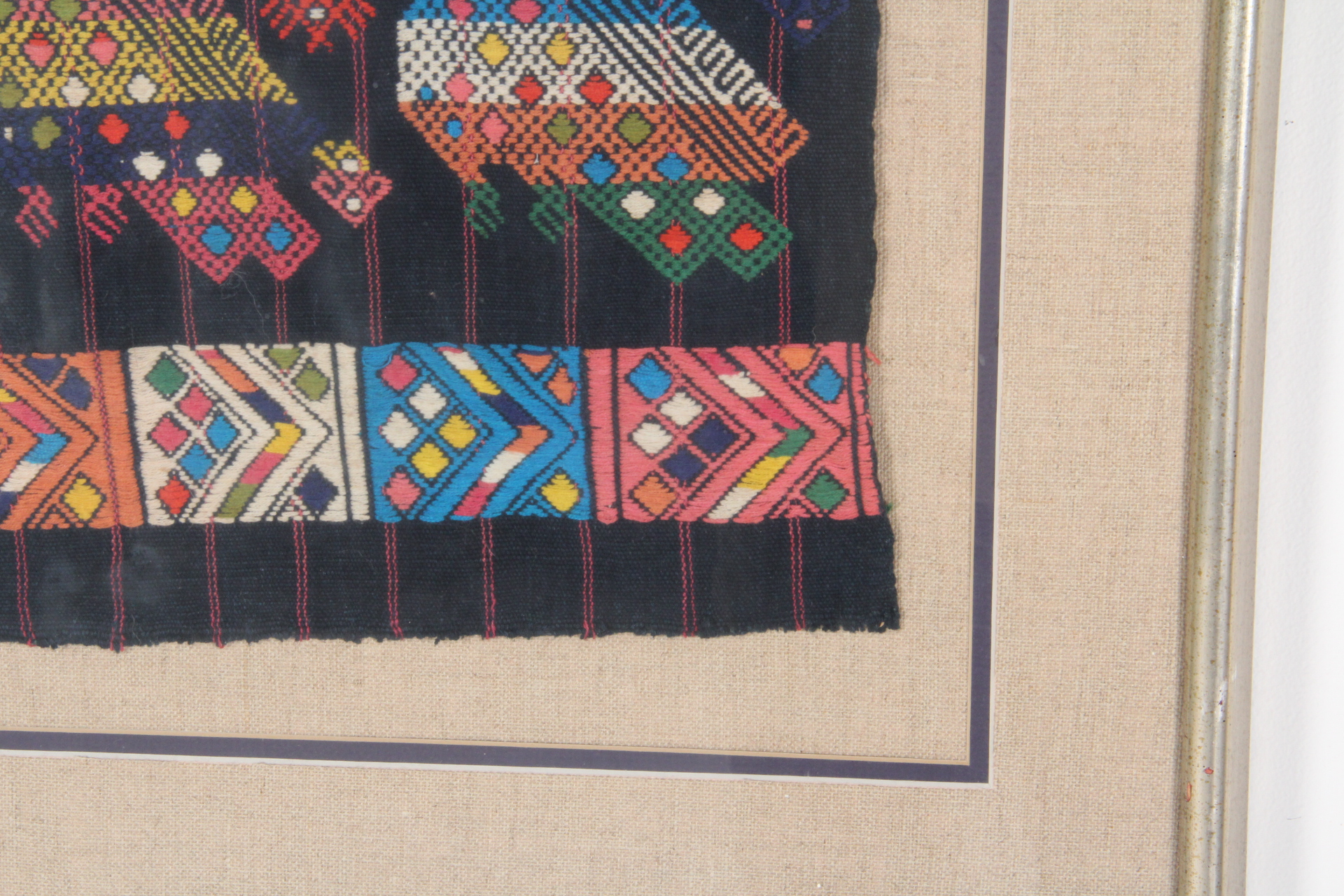 Framed Antique Tapestry