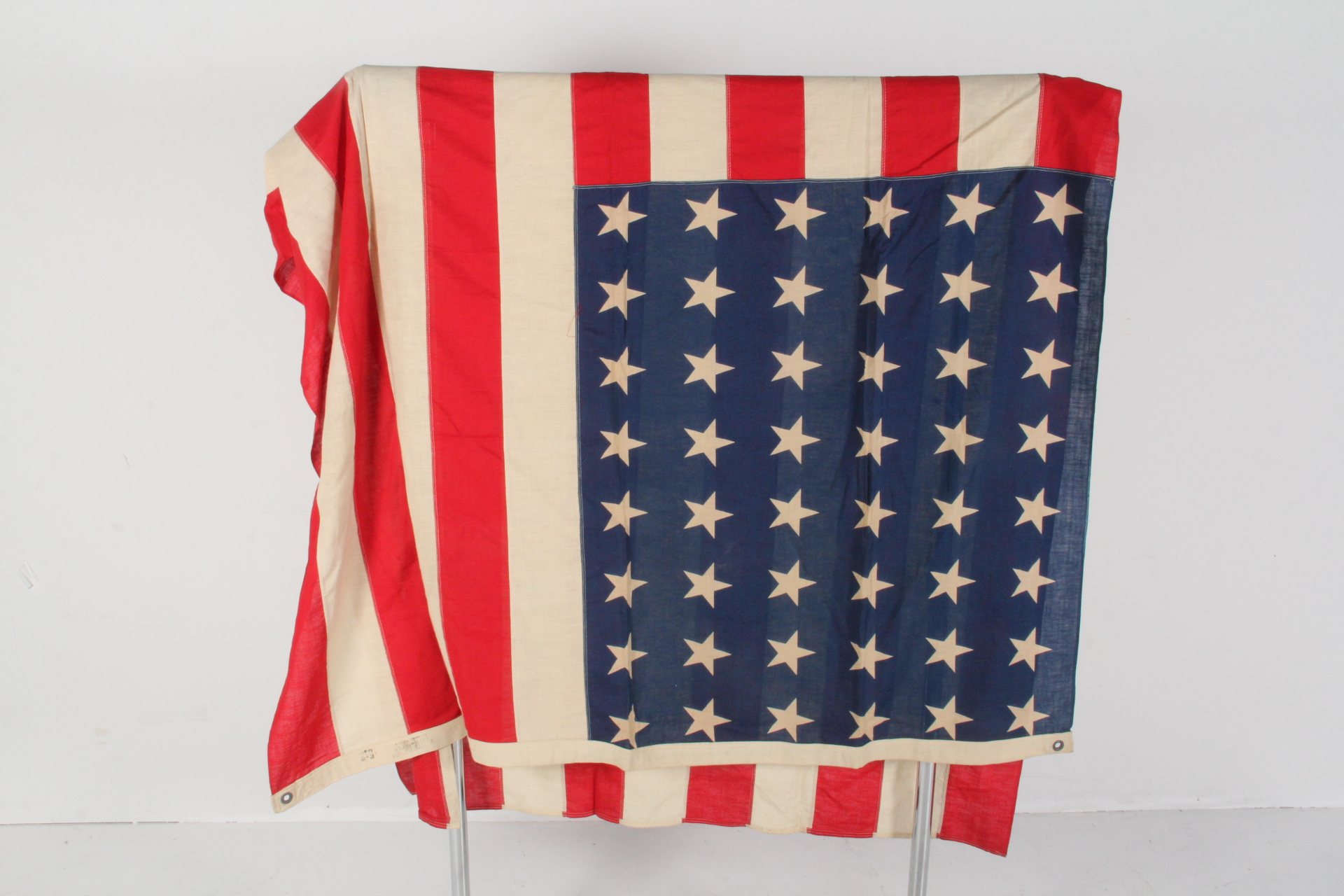Vintage 48 Star American Flag Duo
