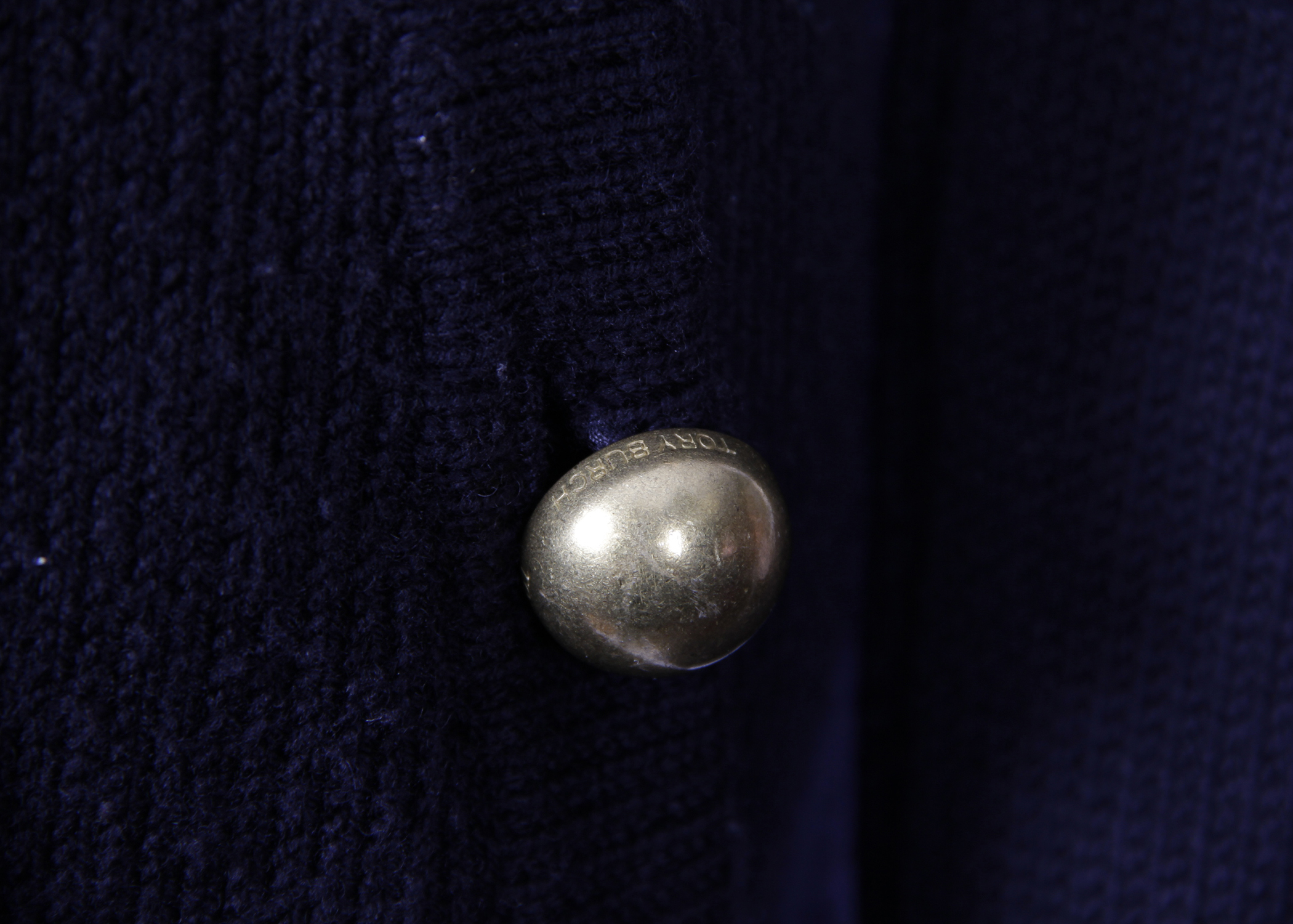 Tory Burch Navy Cardigan