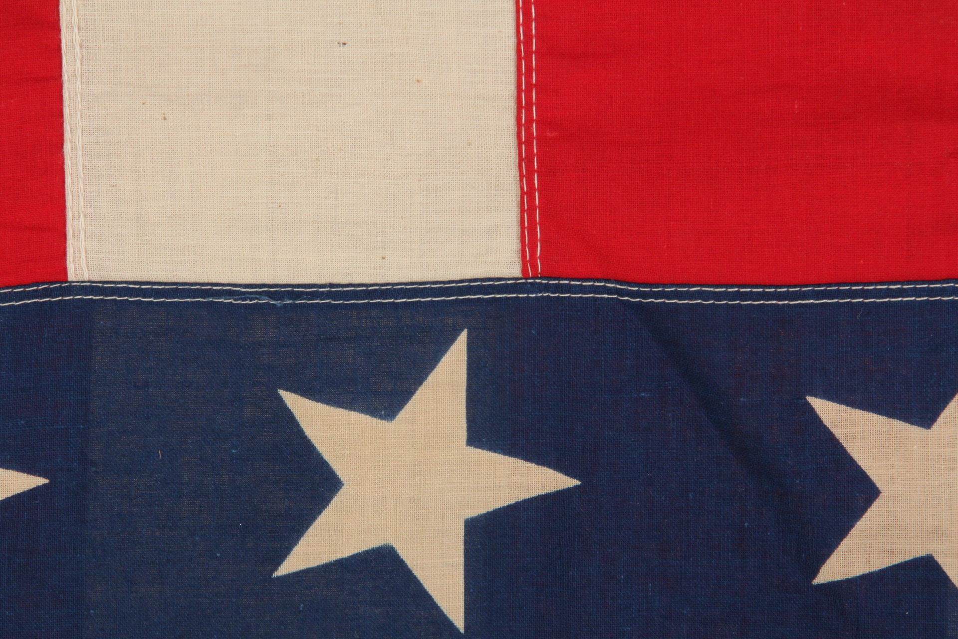 Vintage 48 Star American Flag Duo