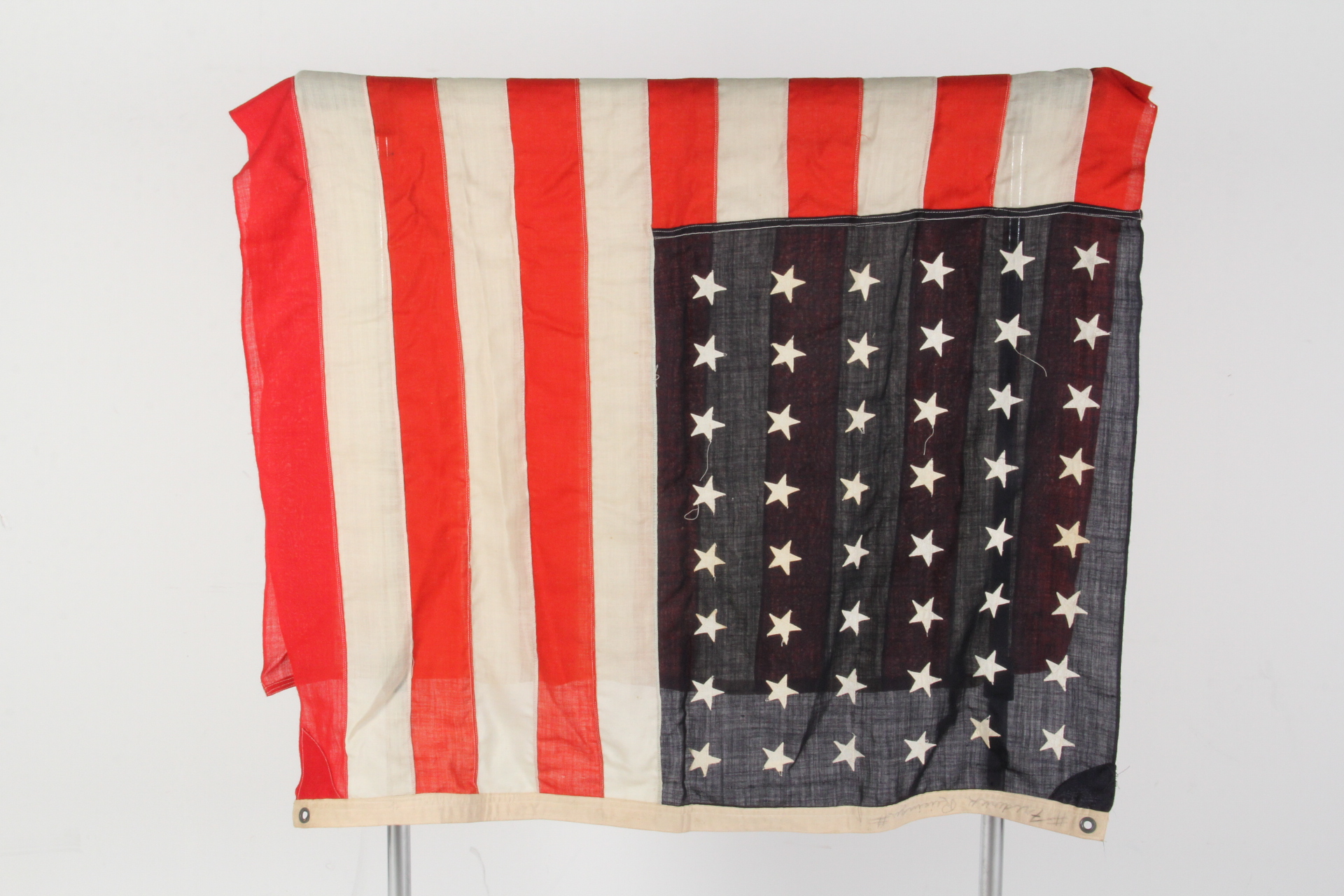 Vintage 48 Star American Flag Duo