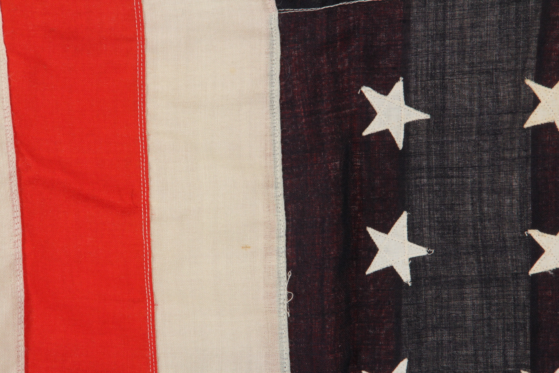 Vintage 48 Star American Flag Duo