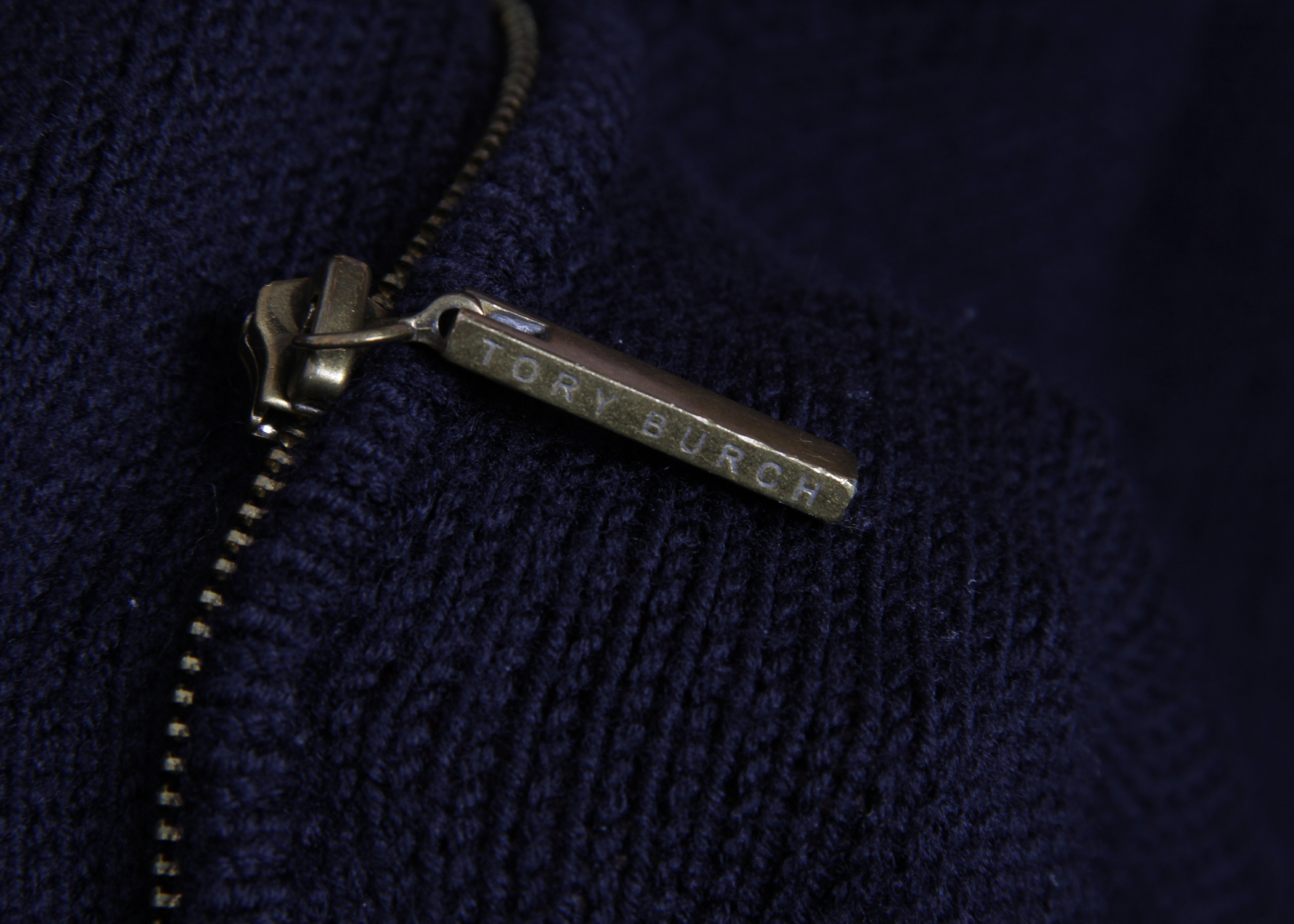 Tory Burch Navy Cardigan