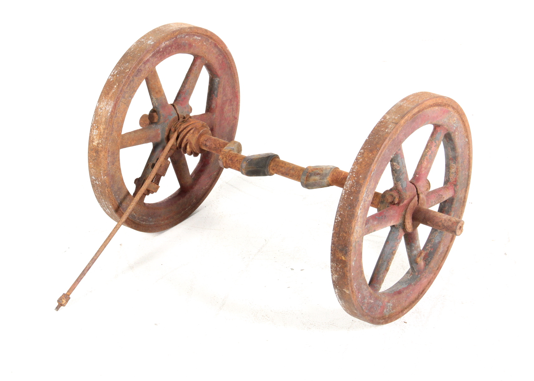 Semi-Antique Wheel Axel