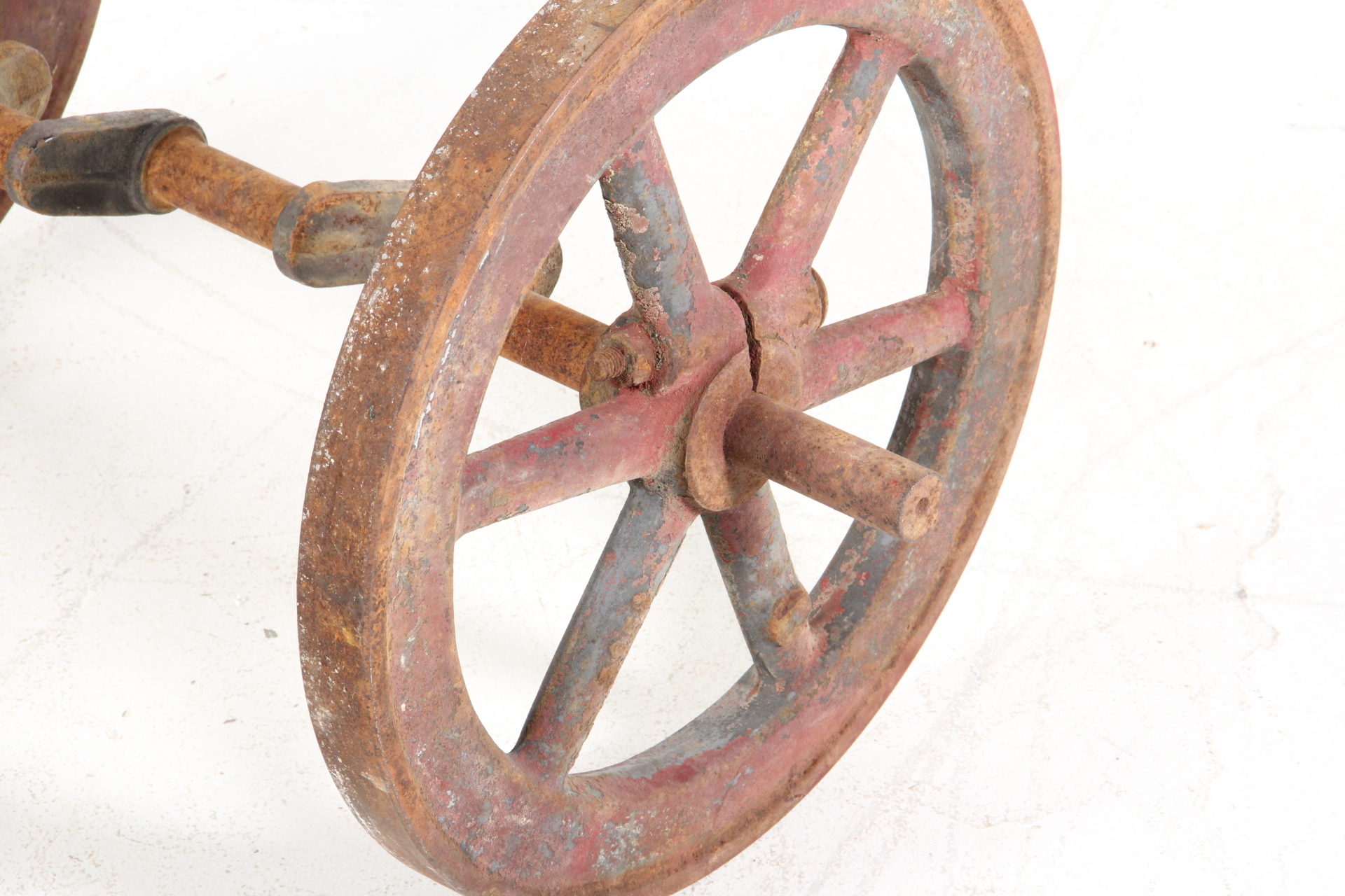 Semi-Antique Wheel Axel