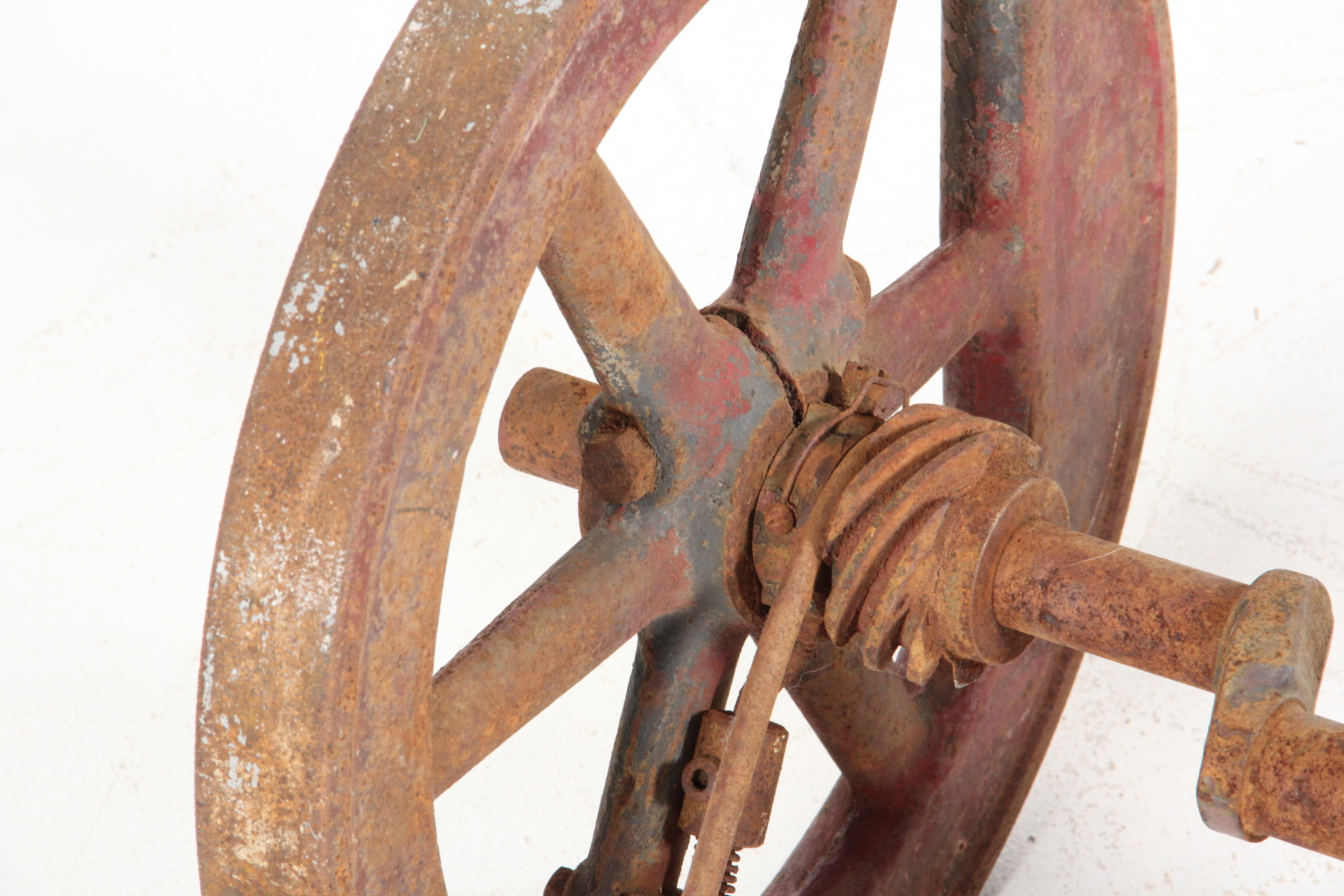 Semi-Antique Wheel Axel