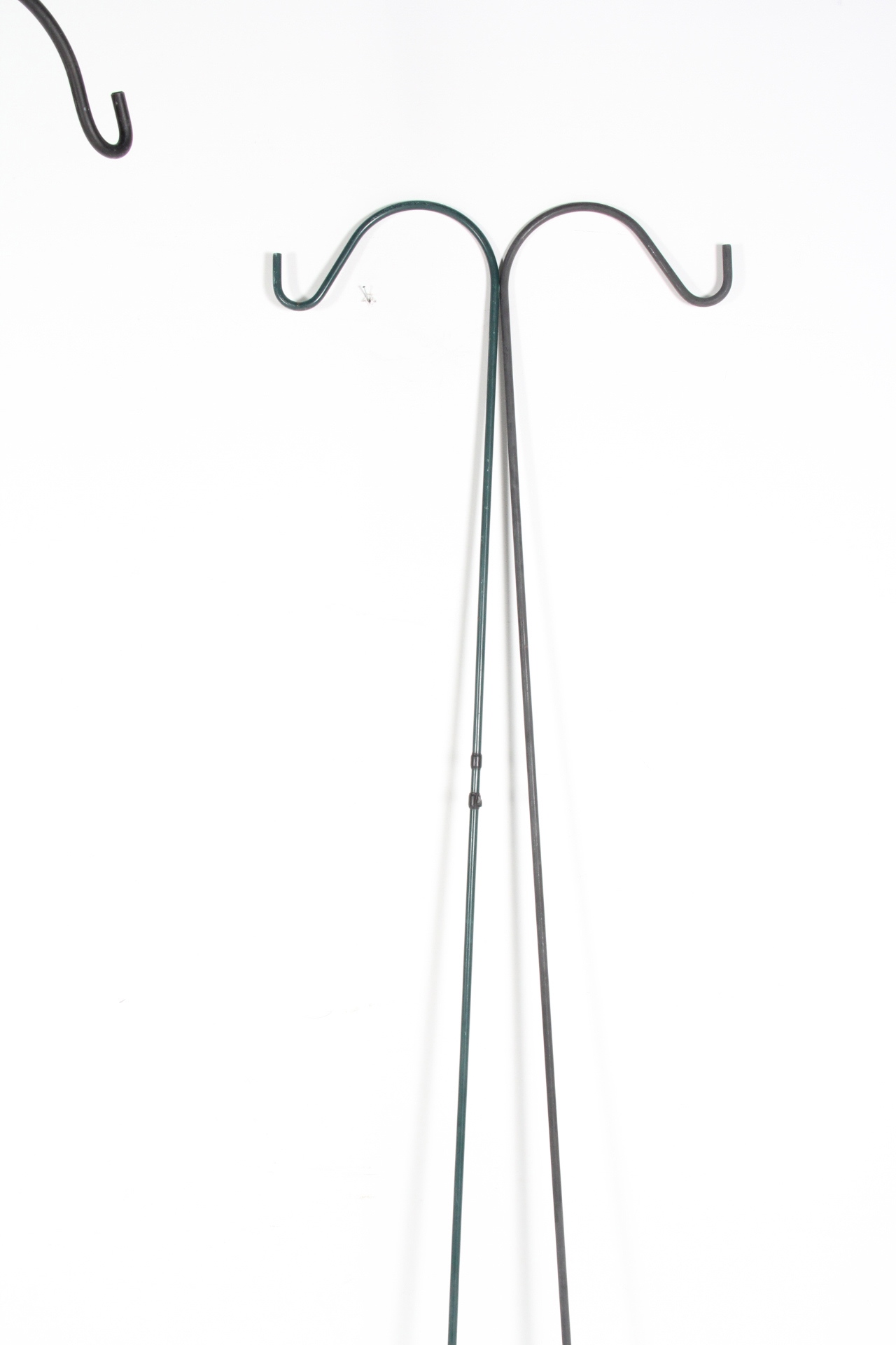 Patio Coffee Table with Three Shepard's Hooks