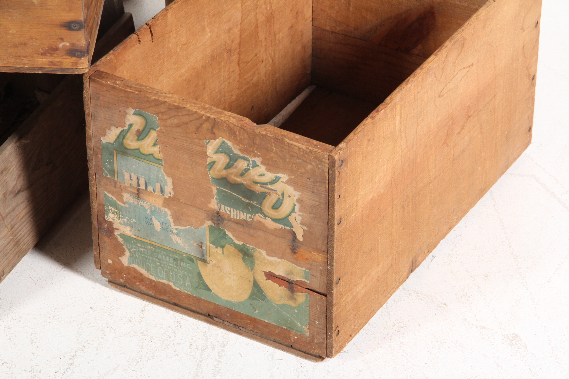 Vintage Wooden Crates
