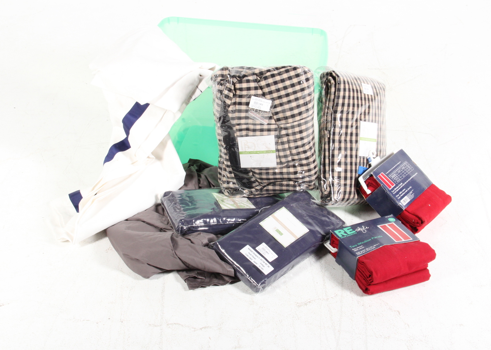 Assortment of Drapery