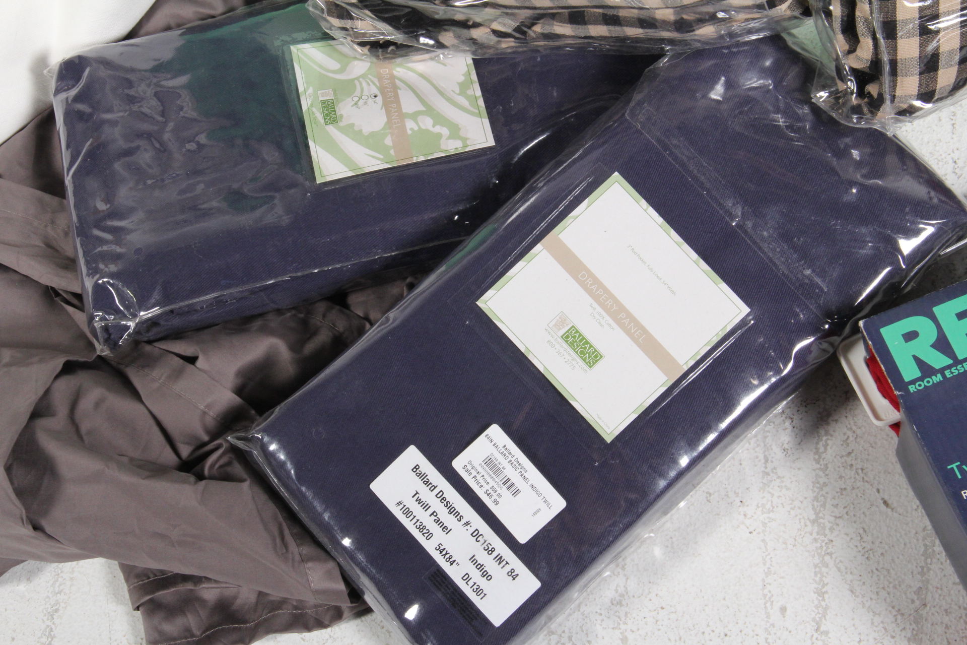 Assortment of Drapery