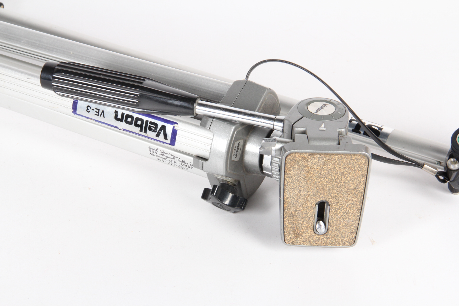 Velbon VE-3 Tripod and Slik Monopod