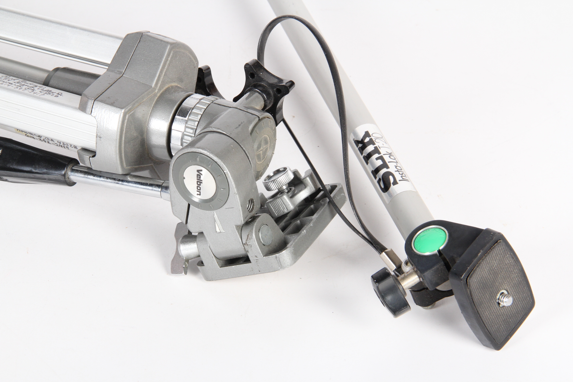 Velbon VE-3 Tripod and Slik Monopod