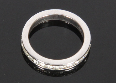 Sterling Silver Ring with Gemstones